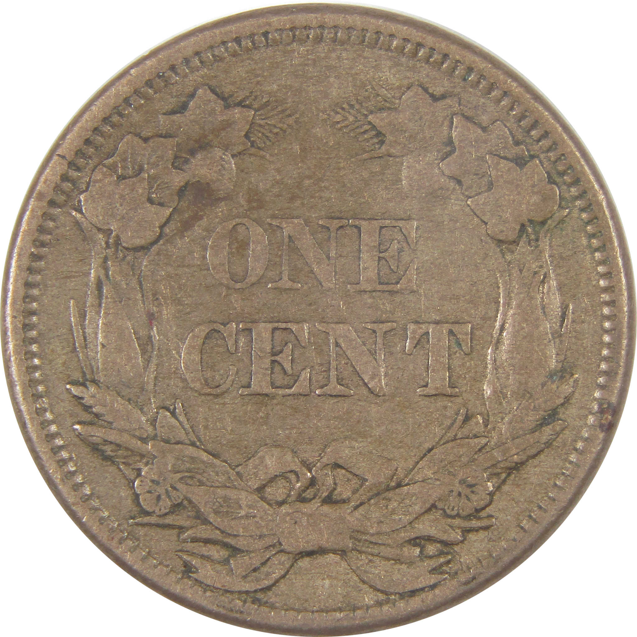 1858 Large Letters Flying Eagle Cent VF Very Fine Penny 1c SKU:I17292