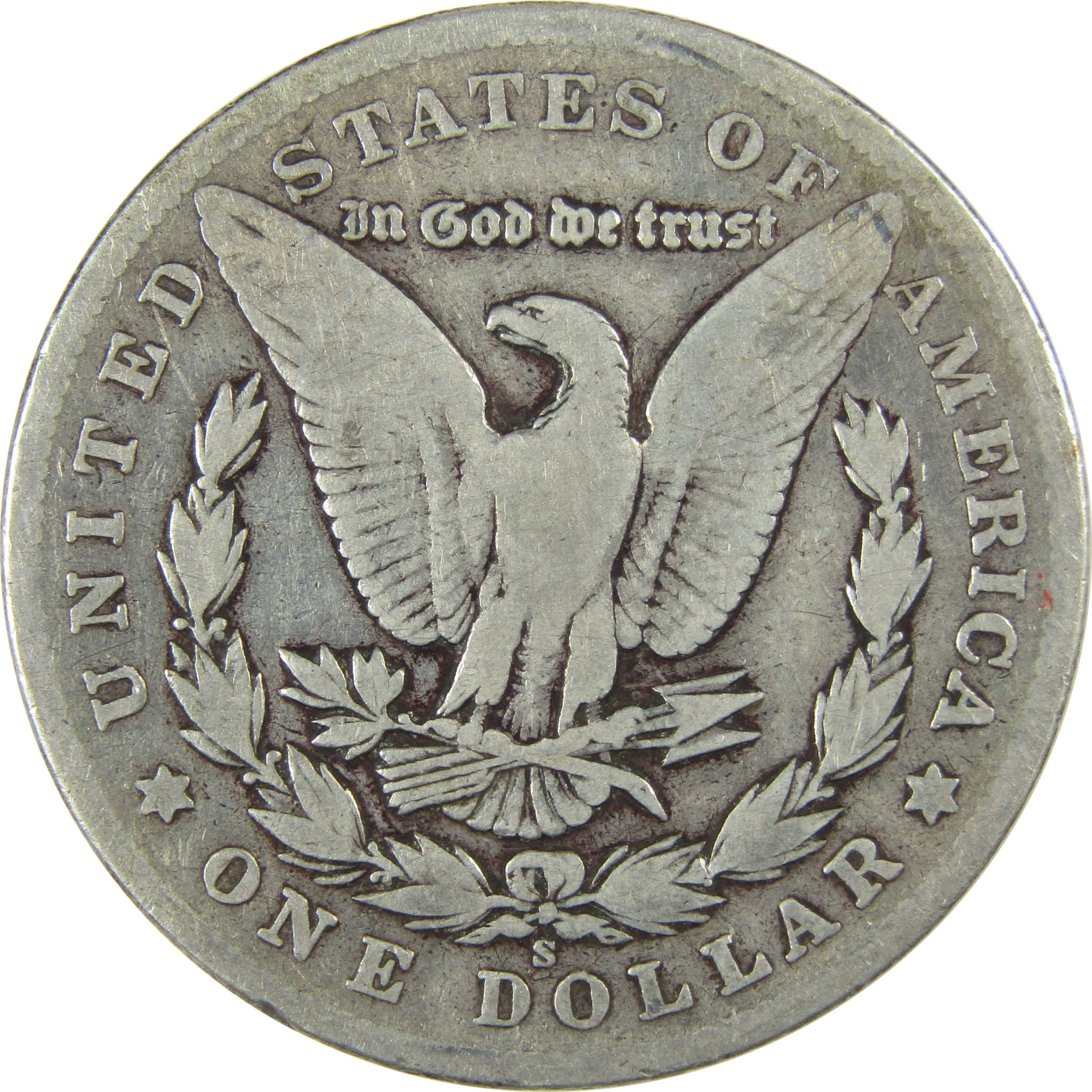 1902 S Morgan Silver Dollar VG Very Good Details $1 Coin SKU:I26604