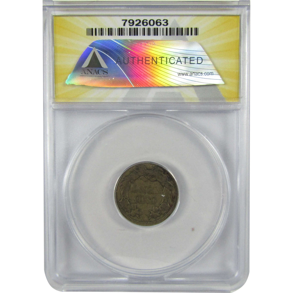 1857 Flying Eagle Cent VG 10 Details ANACS Penny 1c Coin SKU:I28562