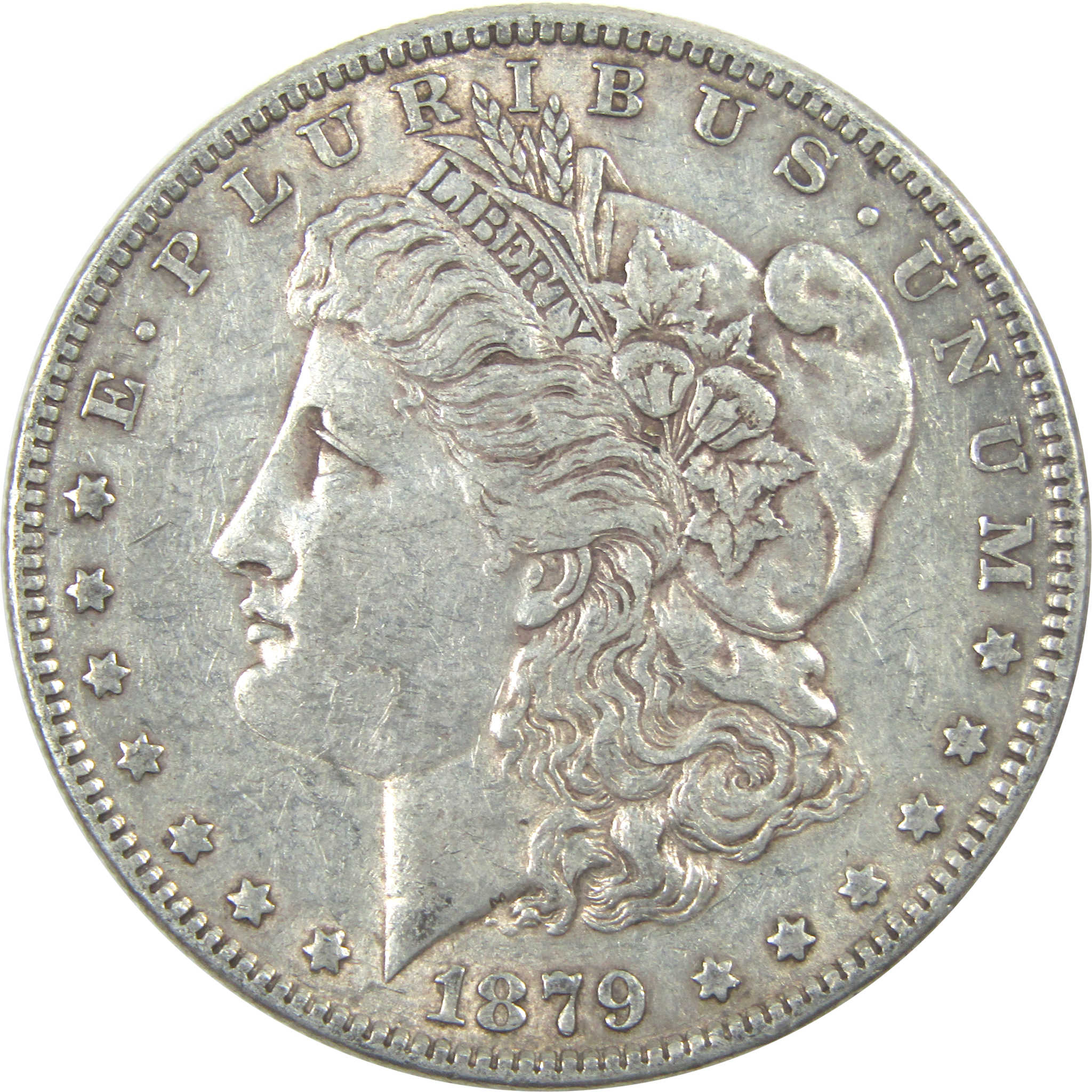 1879 Morgan Dollar XF EF Extremely Fine Silver $1 Coin SKU:I15408 - Morgan coin - Morgan silver dollar - Morgan silver dollar for sale - Profile Coins &amp; Collectibles