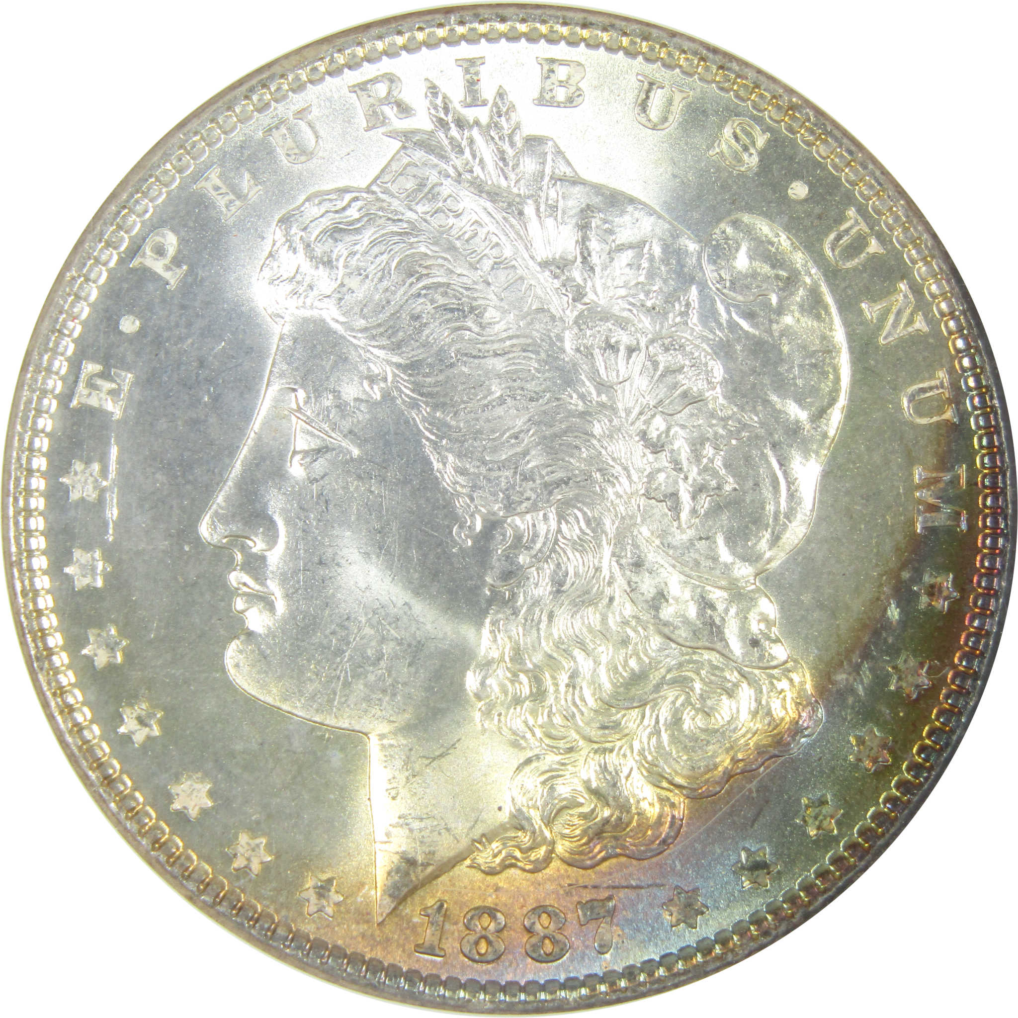 1887 Morgan Dollar MS 65 NGC Silver $1 Uncirculated Coin SKU:CPC8587 - Morgan coin - Morgan silver dollar - Morgan silver dollar for sale - Profile Coins &amp; Collectibles