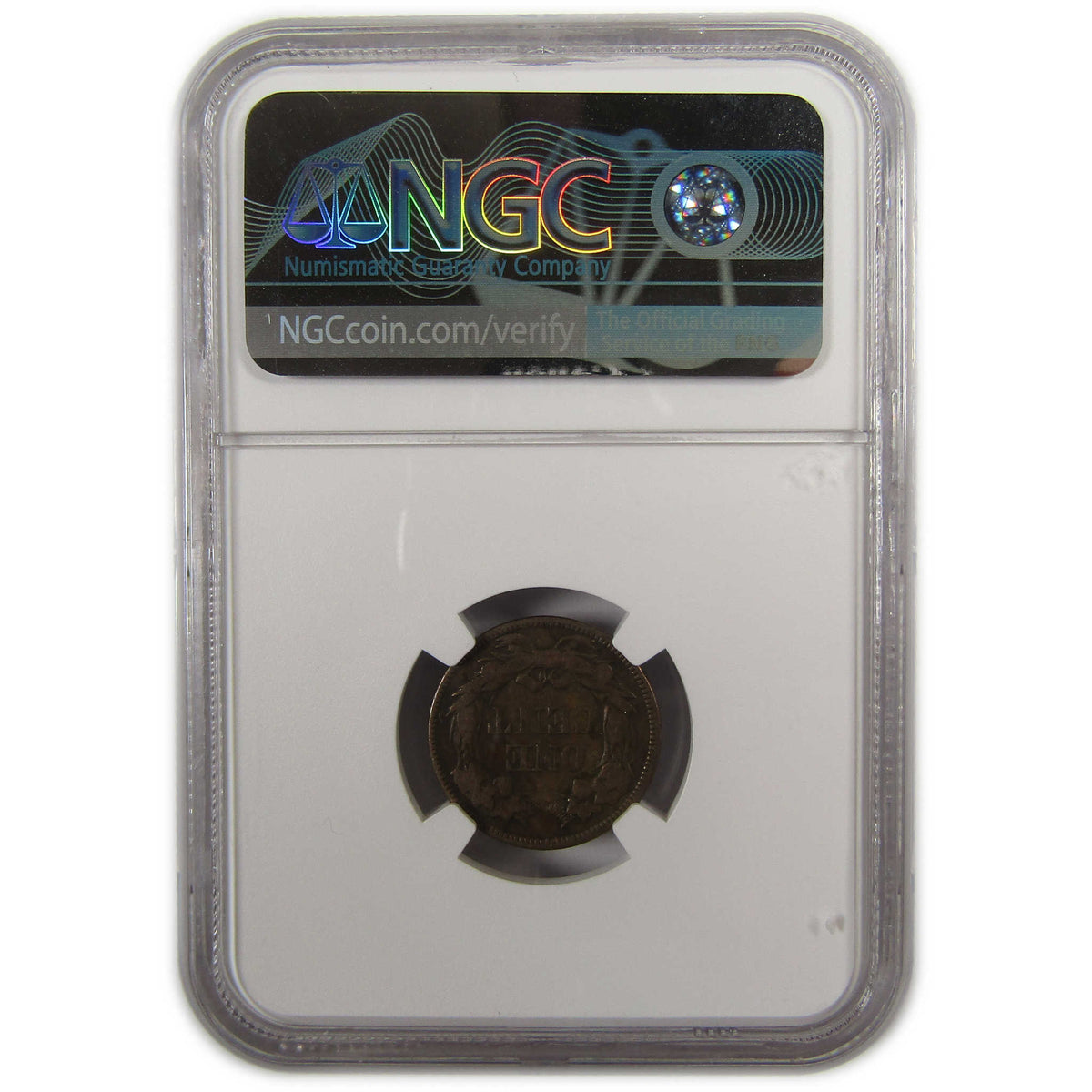 1857 Flying Eagle Cent VF Details NGC Penny 1c Coin SKU:I29337