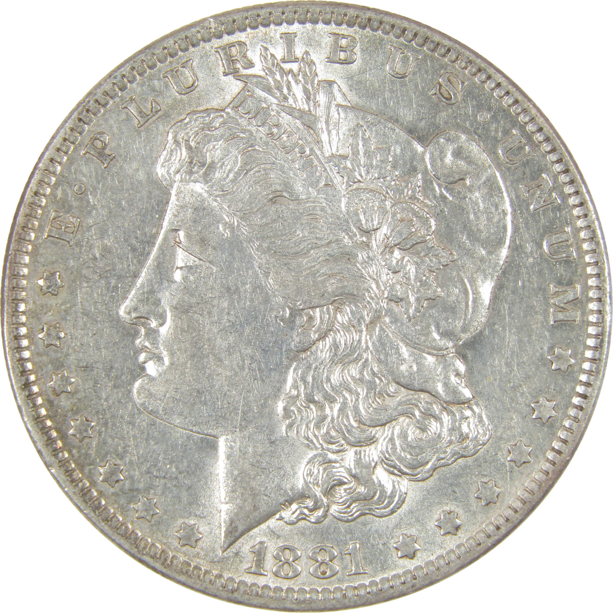 1881 O Morgan Dollar AU About Uncirculated Silver $1 Coin SKU:CPC9960 - Morgan coin - Morgan silver dollar - Morgan silver dollar for sale - Profile Coins &amp; Collectibles