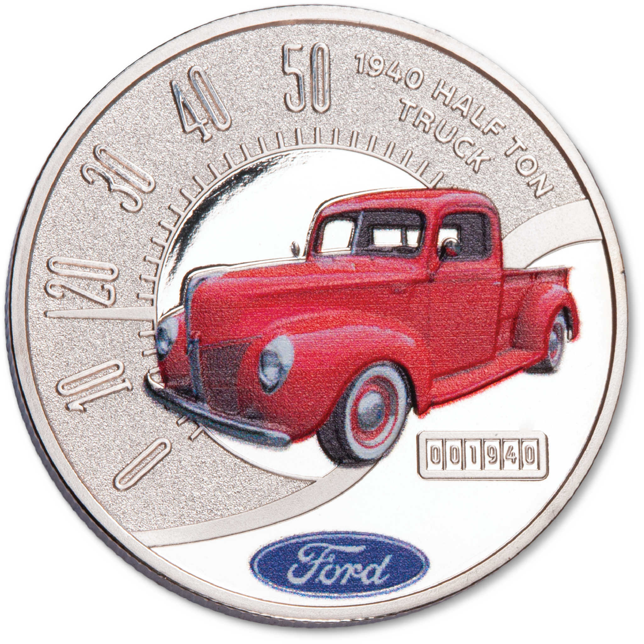 2025 Liberia Ford Truck Series 1940 Half Ton Proof-Like $1 Coin