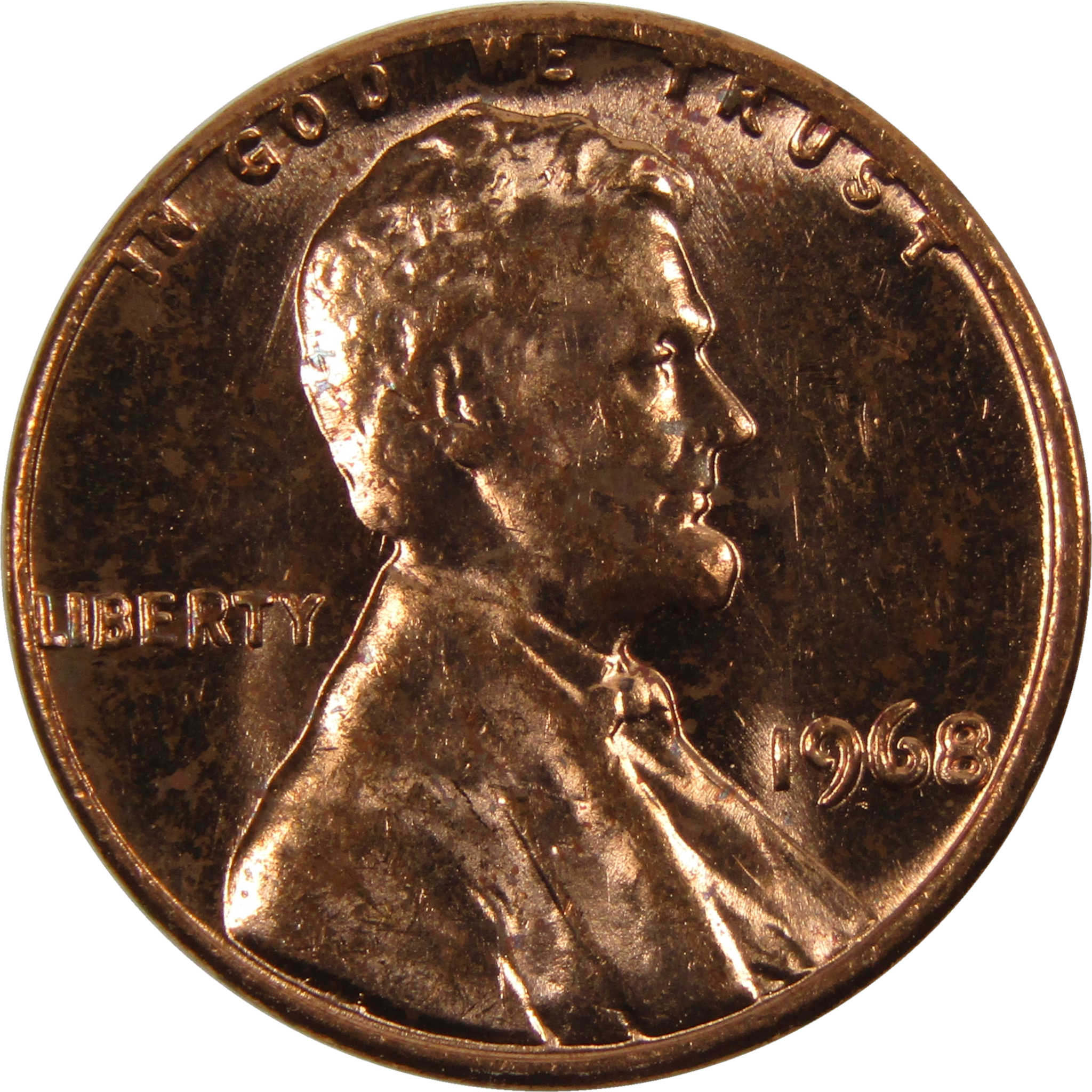 1968 Lincoln Memorial Cent BU Uncirculated Penny 1c Coin