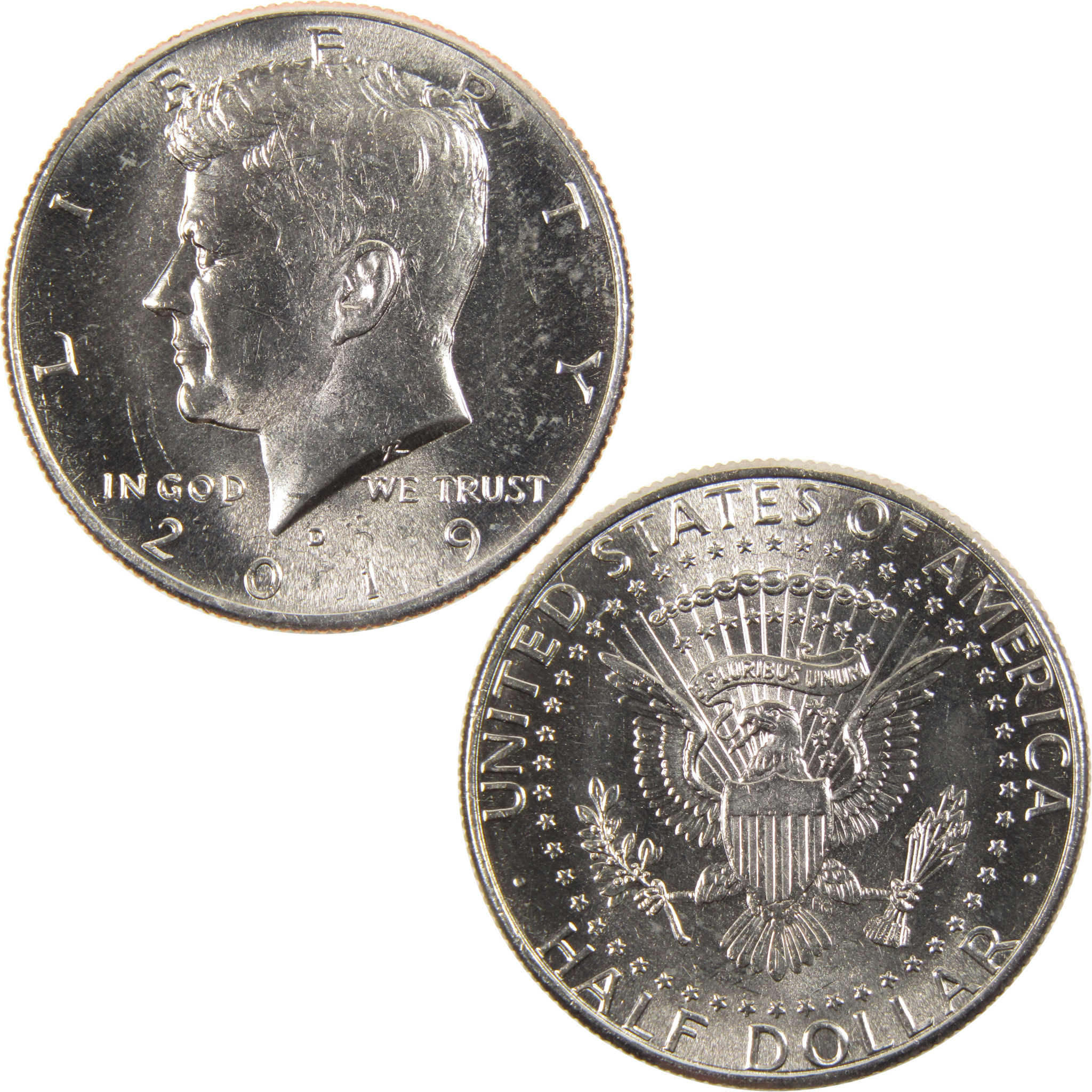 2019 D Kennedy Half Dollar BU Uncirculated Clad 50c Coin