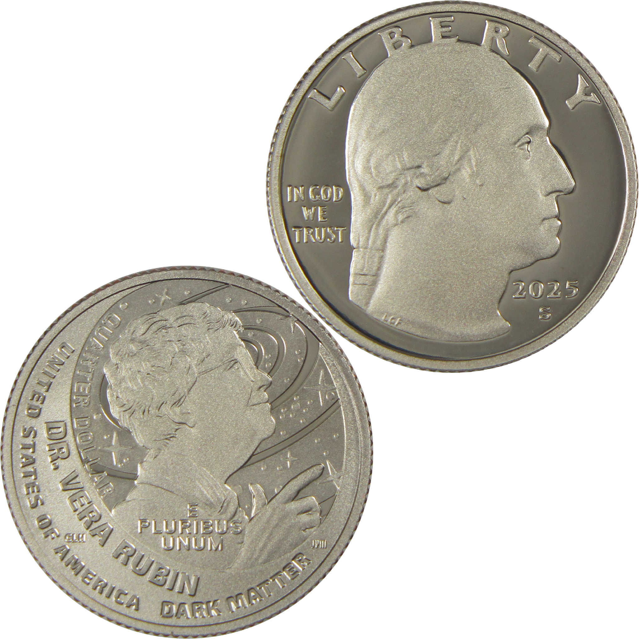 2025 S Vera Rubin American Women Quarter Choice Proof Clad 25c Coin