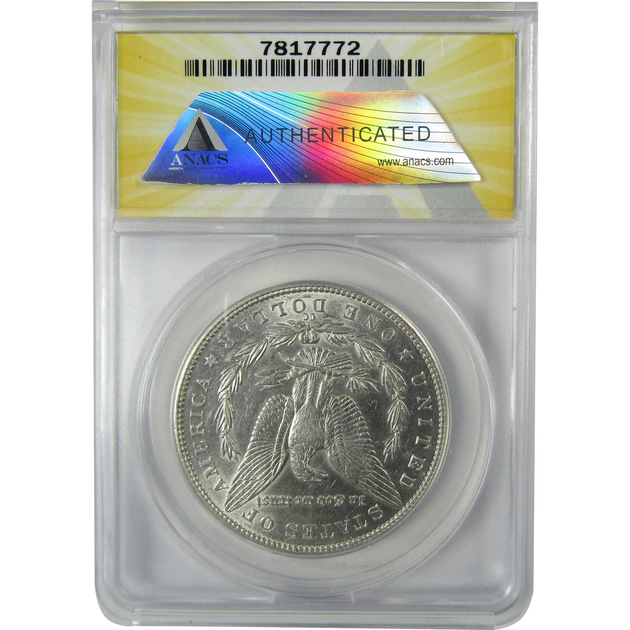 1890 CC Morgan Silver Dollar AU 53 Details ANACS $1 Coin SKU:CP798 - Morgan coin - Morgan silver dollar - Morgan silver dollar for sale - Profile Coins &amp; Collectibles