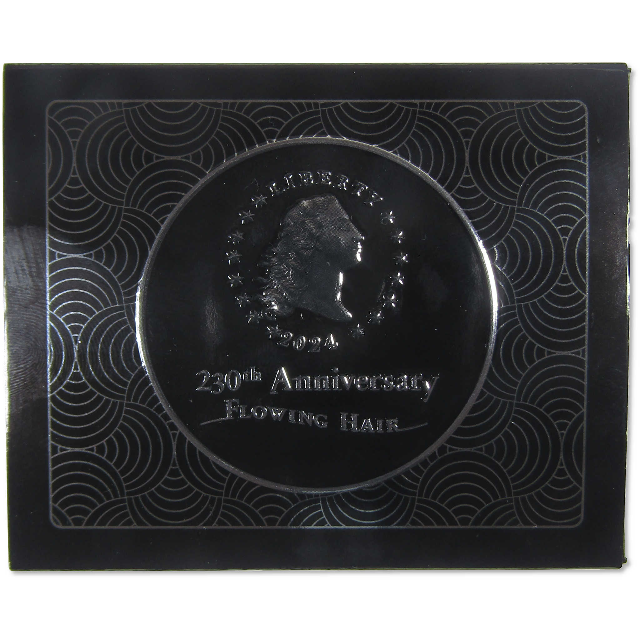 2024 Flowing Hair 230th Anniversary 1 oz Silver Medal OGP SKU:OPC202