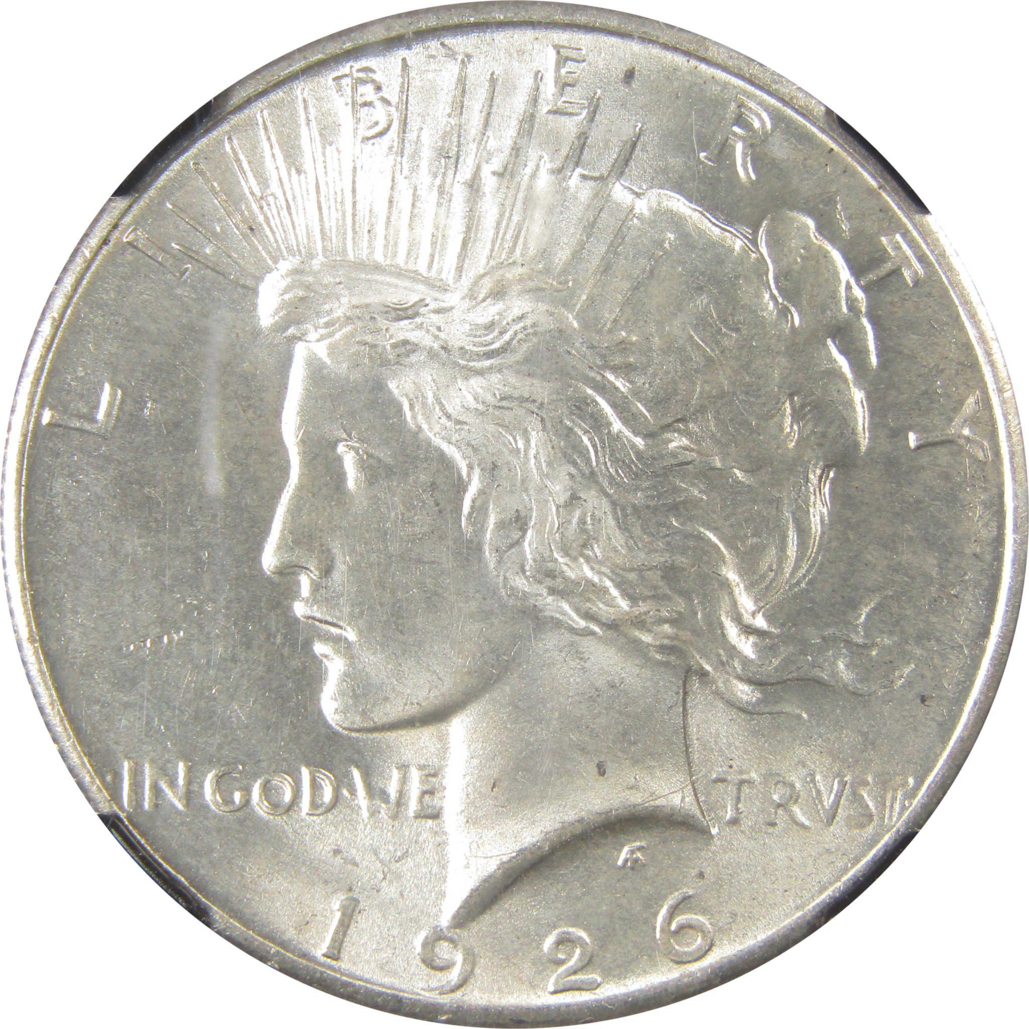 1926 Peace Dollar MS 64 NGC Silver Original Bag Fragment SKU:I23599
