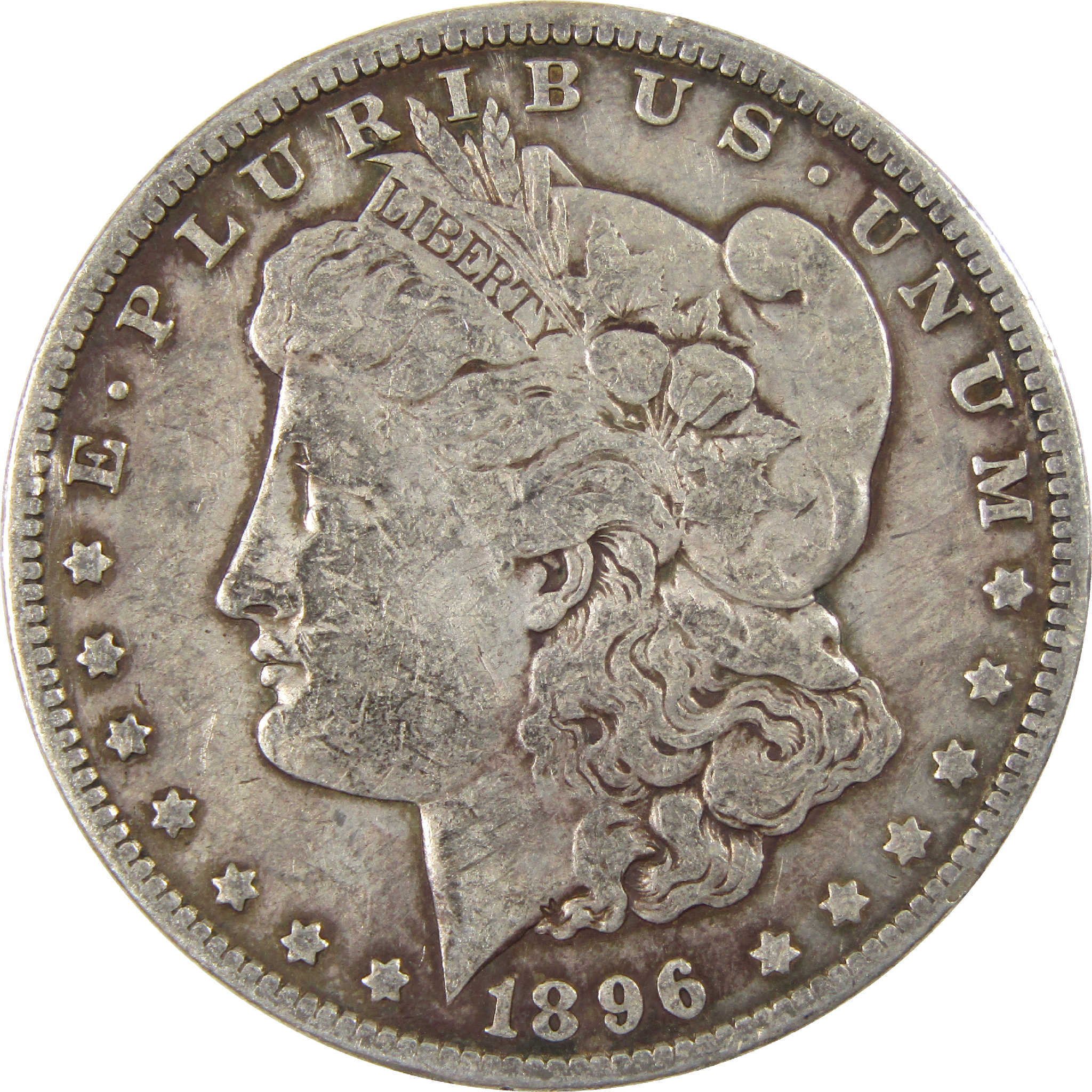 1896 O Morgan Dollar F Fine Silver $1 Coin SKU:I11659 - Morgan coin - Morgan silver dollar - Morgan silver dollar for sale - Profile Coins &amp; Collectibles