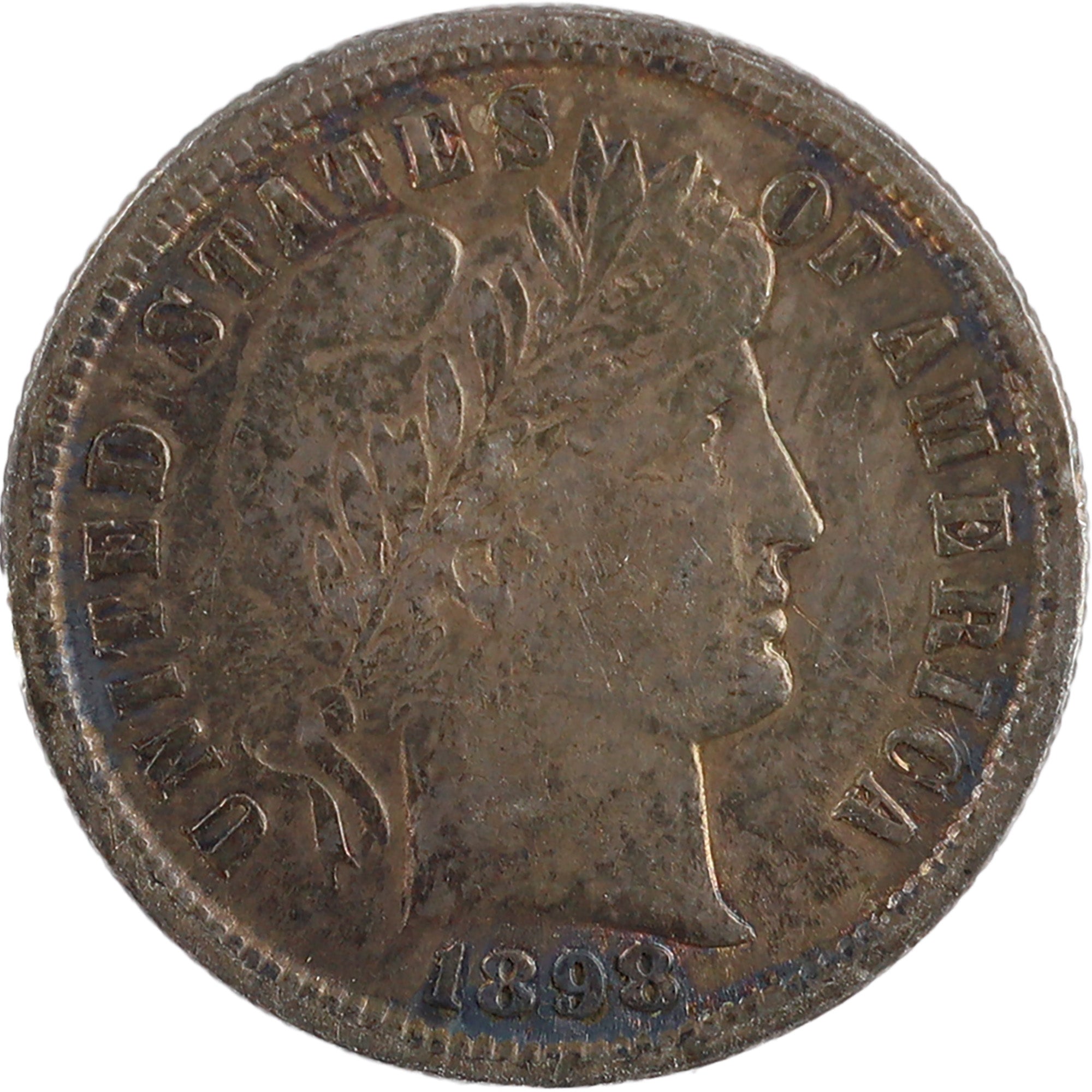 1902 fashion barber dime value