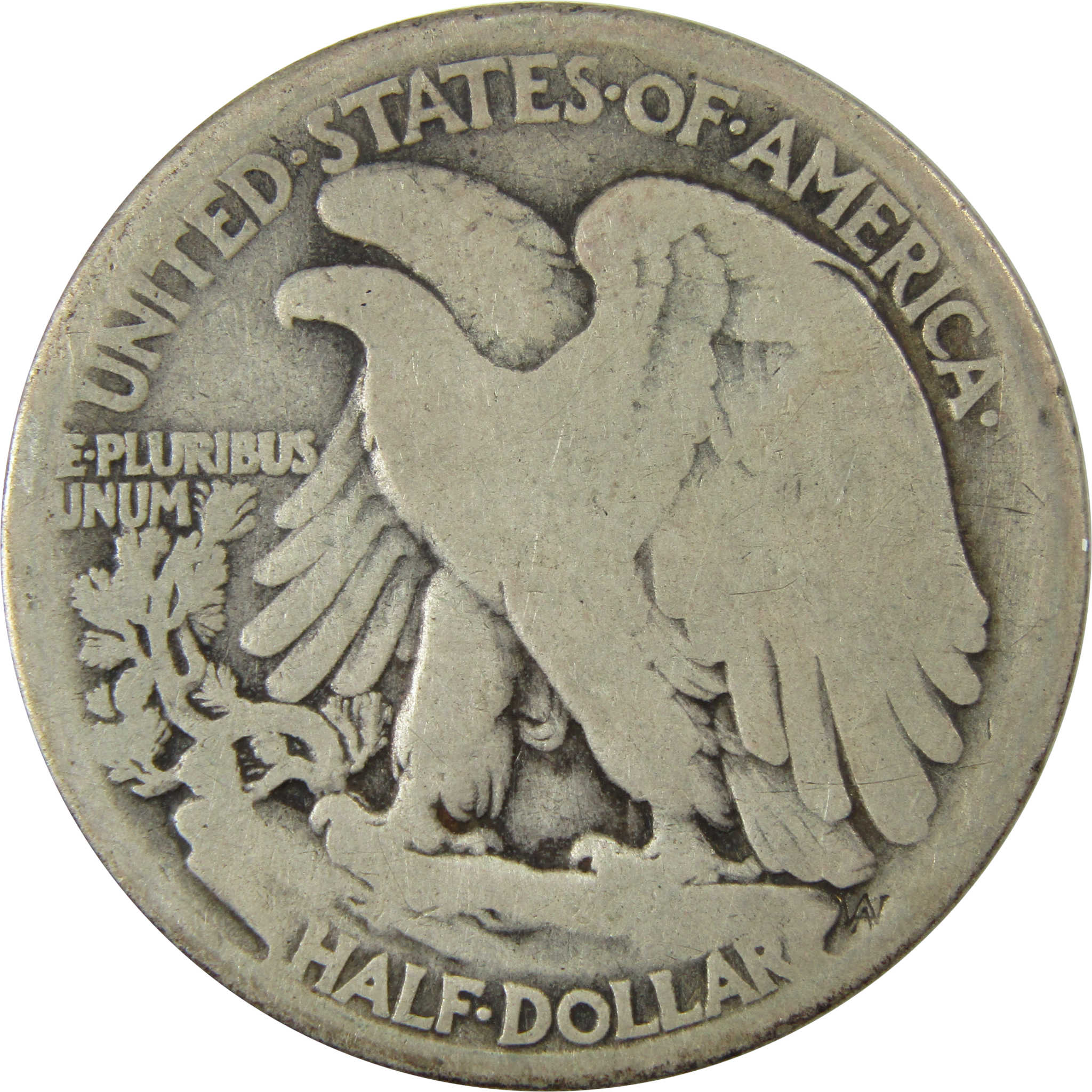 1916 D Liberty Walking Silver Half Dollar G Good Details SKU:I25752