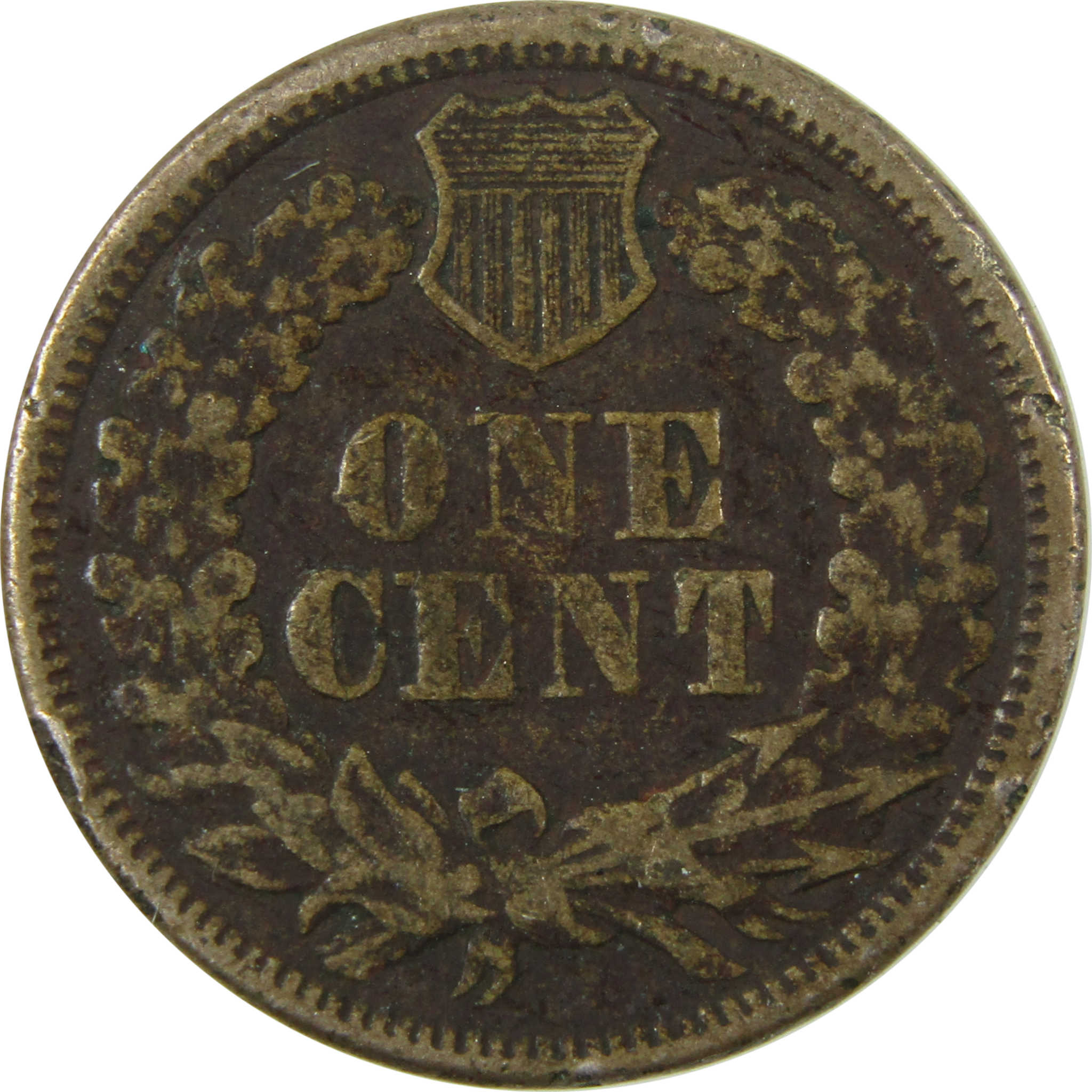 1863 Indian Head Cent VG Very Good Penny 1c Coin SKU:CP1329