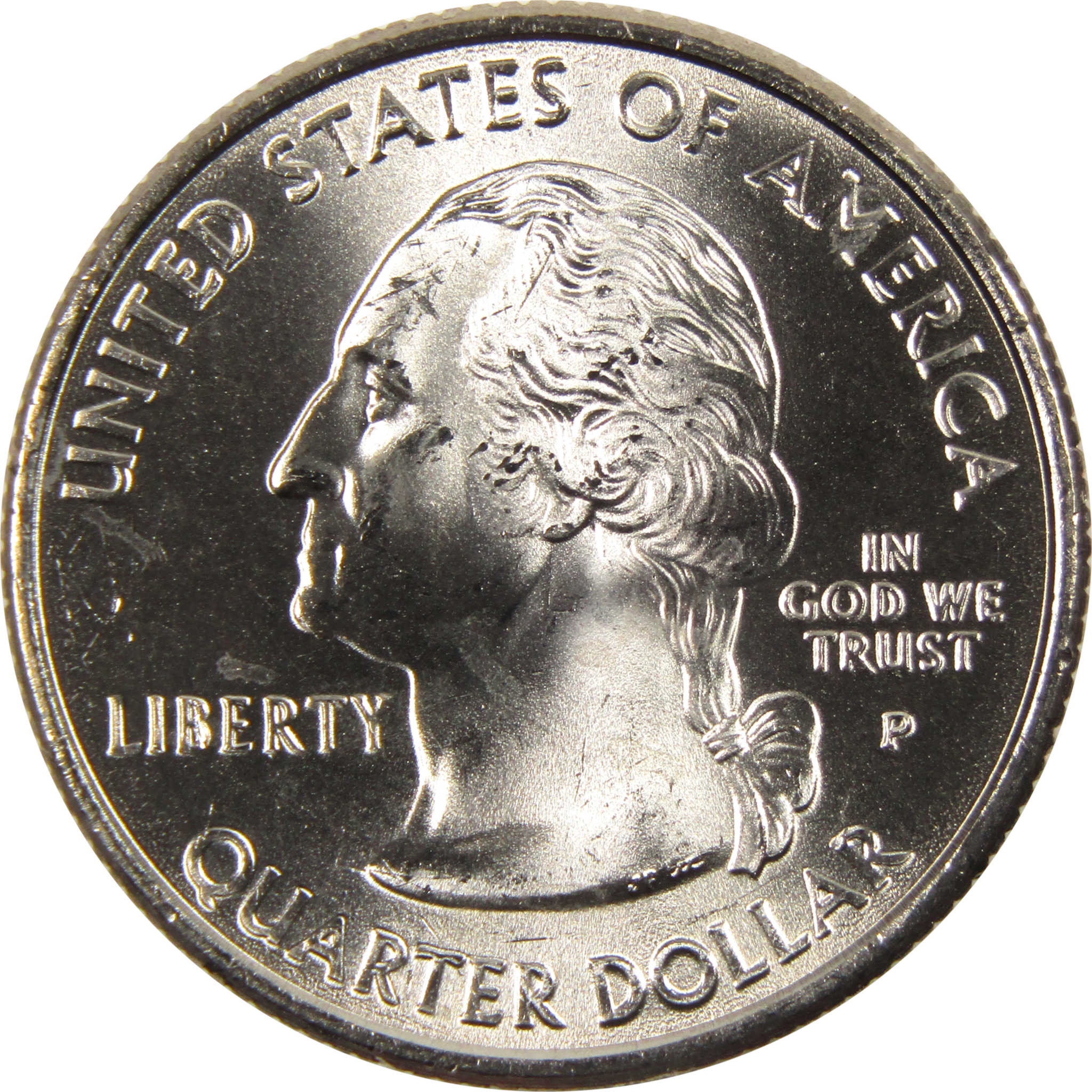 2004 P Michigan State Quarter BU Uncirculated Clad 25c Coin