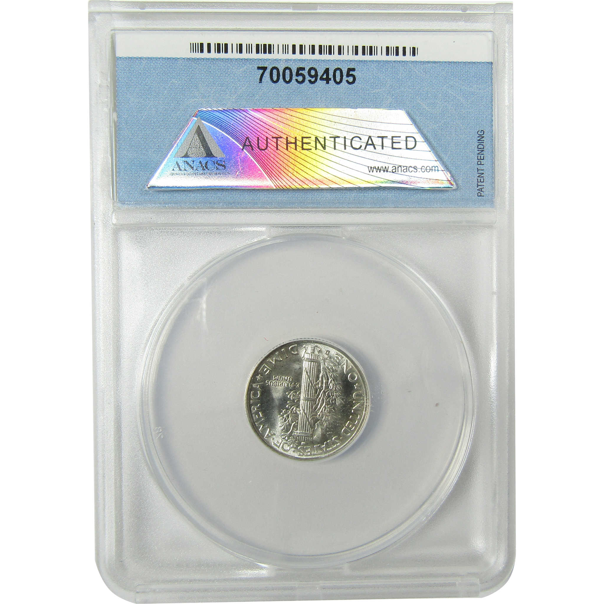 1939 D/D Mercury Silver Dime MS 67 FSB ANACS Uncirculated SKU:I28297