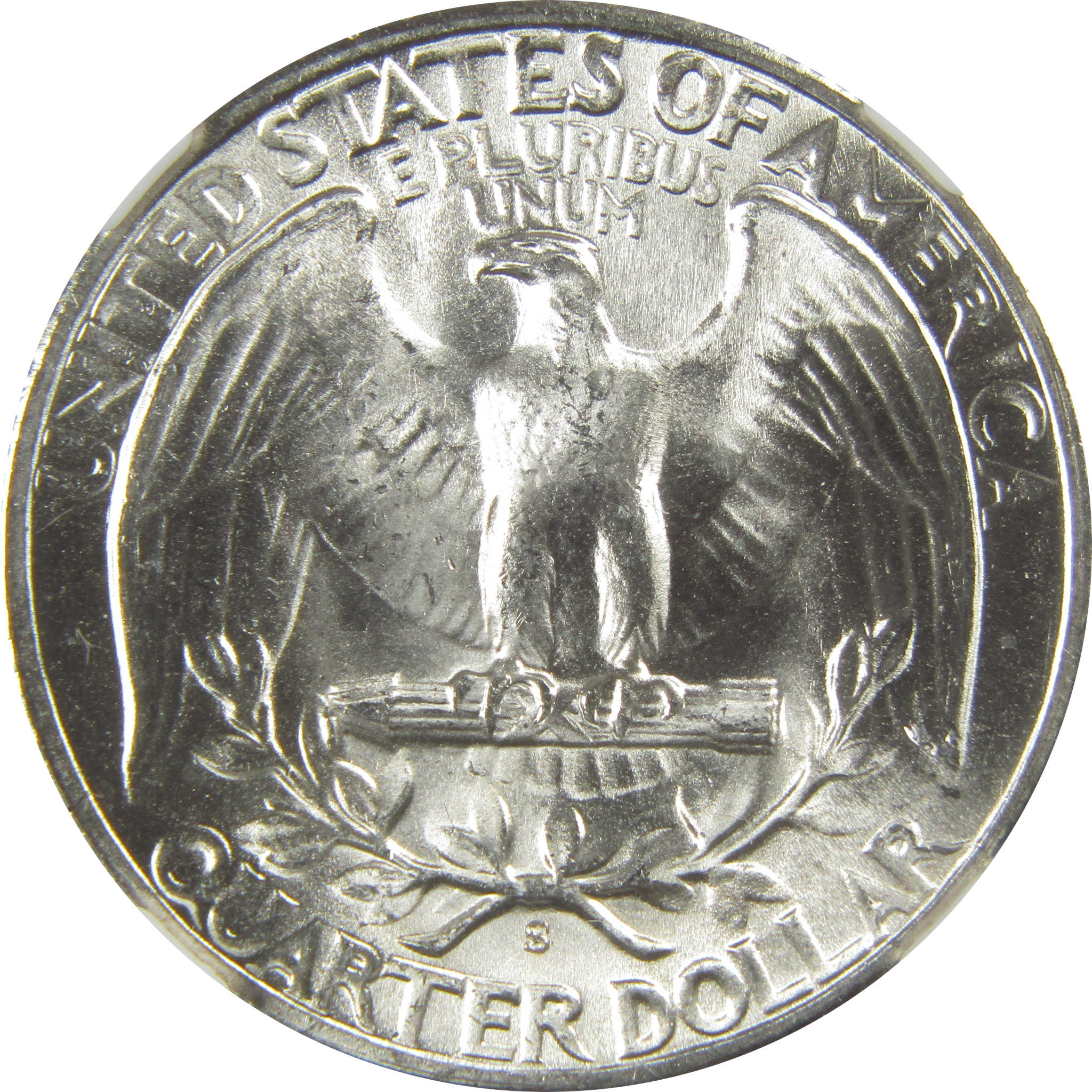 1946 S Washington Quarter MS 66 NGC Silver Bag Fragment SKU:I20512