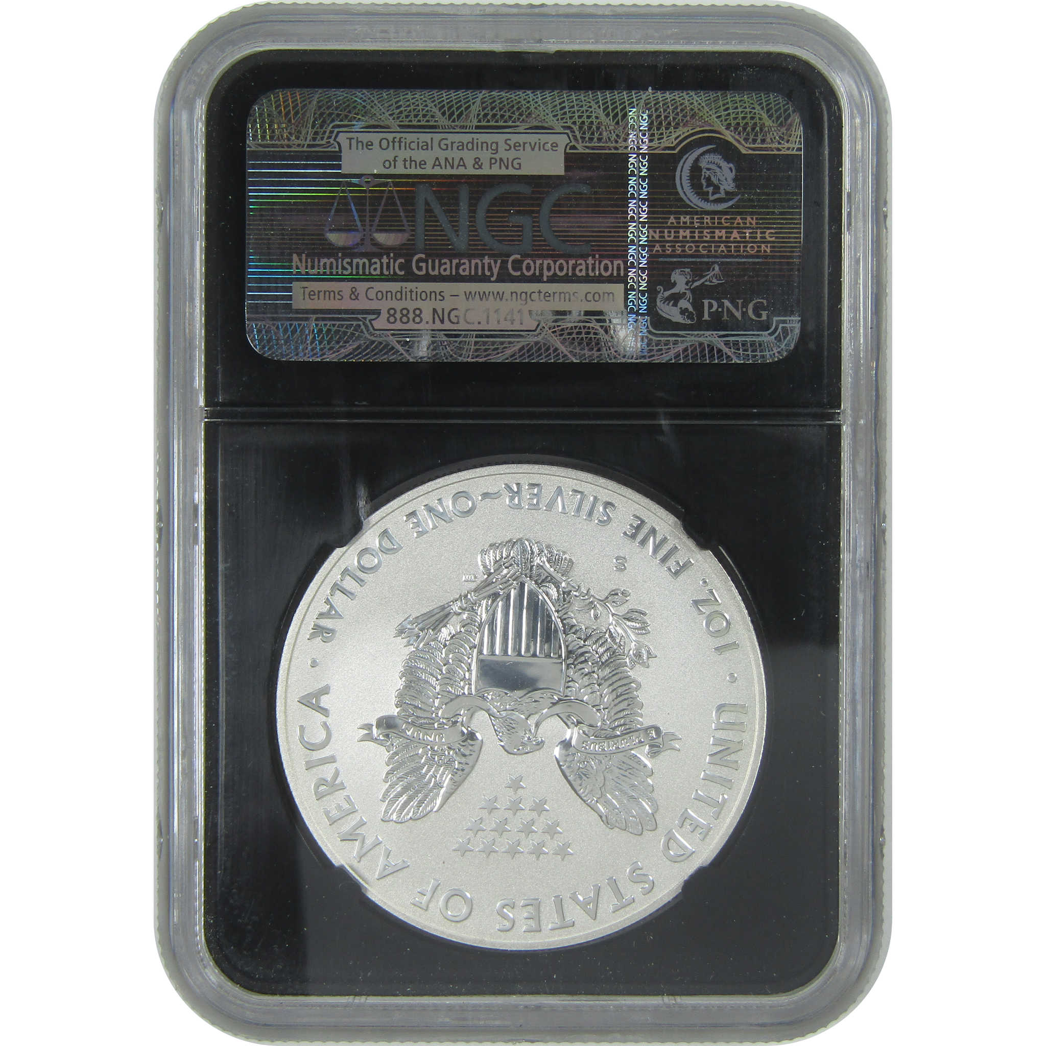 2012 S American Eagle Dollar PF 69 NGC 1 oz .999 Silver SKU:CPC9522