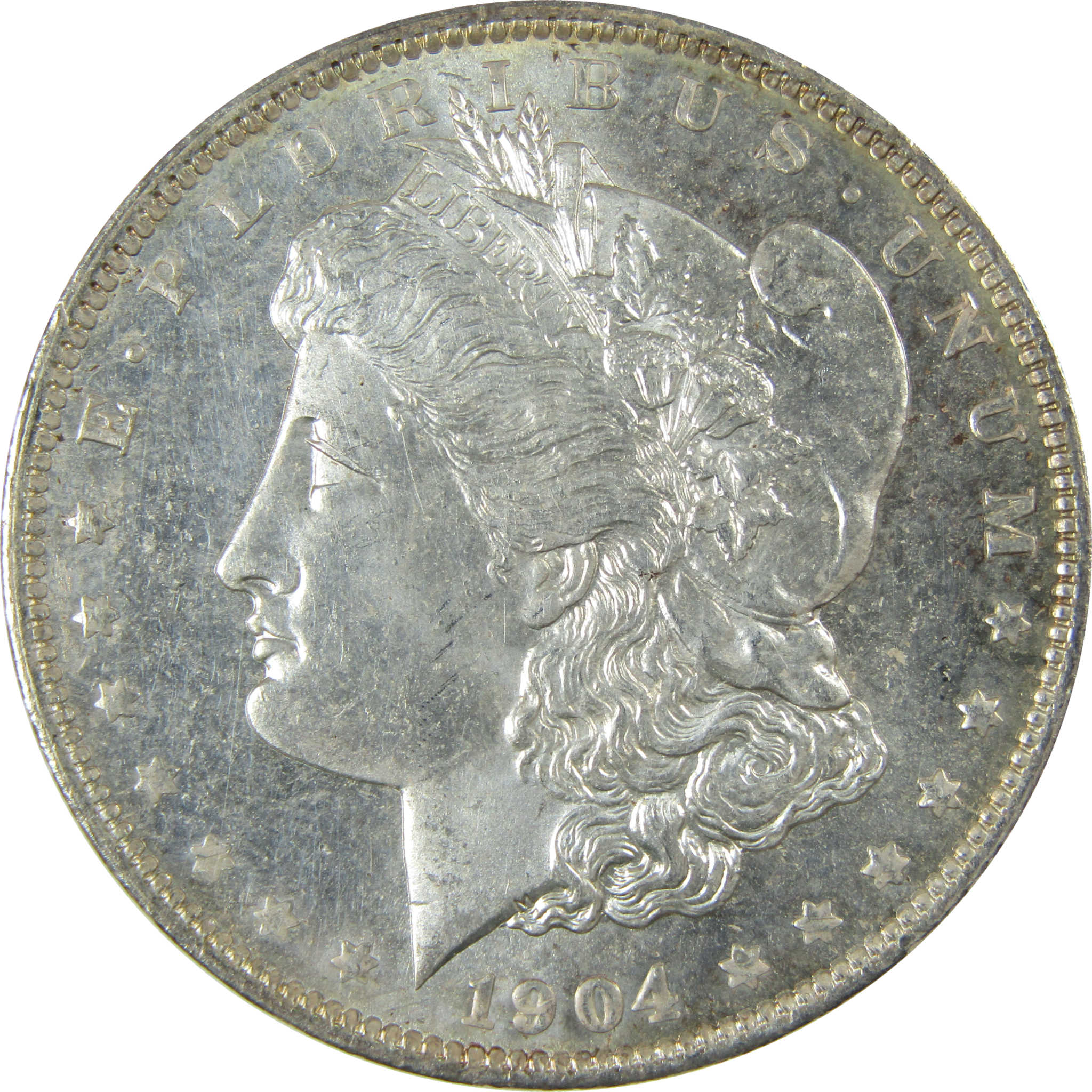1904 O Morgan Silver Dollar Uncirculated Mint State $1 Coin SKU:I27879 - Morgan coin - Morgan silver dollar - Morgan silver dollar for sale - Profile Coins &amp; Collectibles