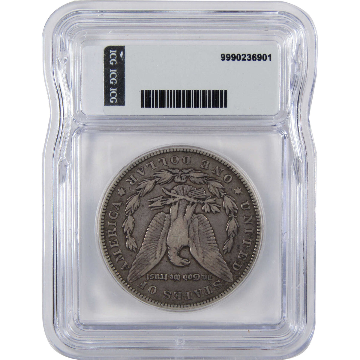 1892 Morgan Silver Dollar VF 20 ICG $1 Coin Collectible SKU:I29070