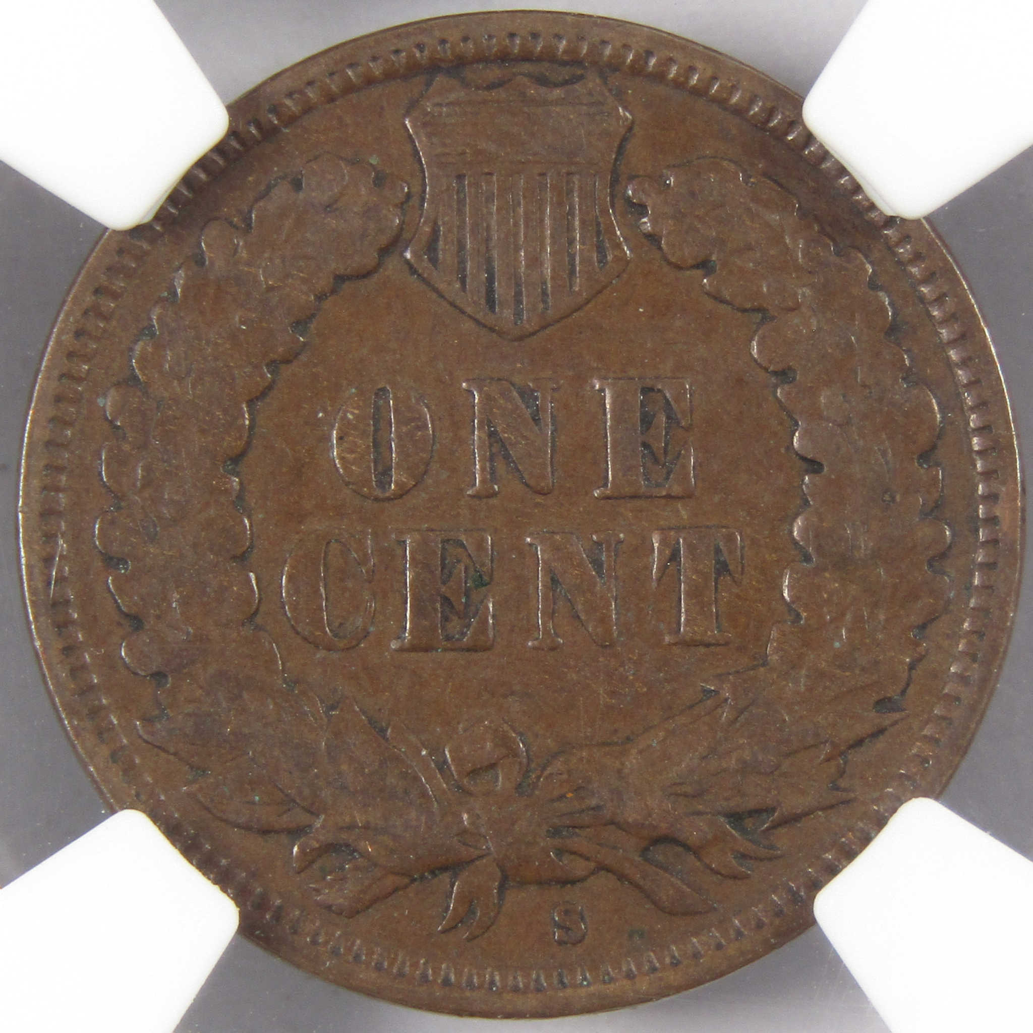 1908 S Indian Head Cent F 12 BN NGC Penny 1c Coin SKU:I9746