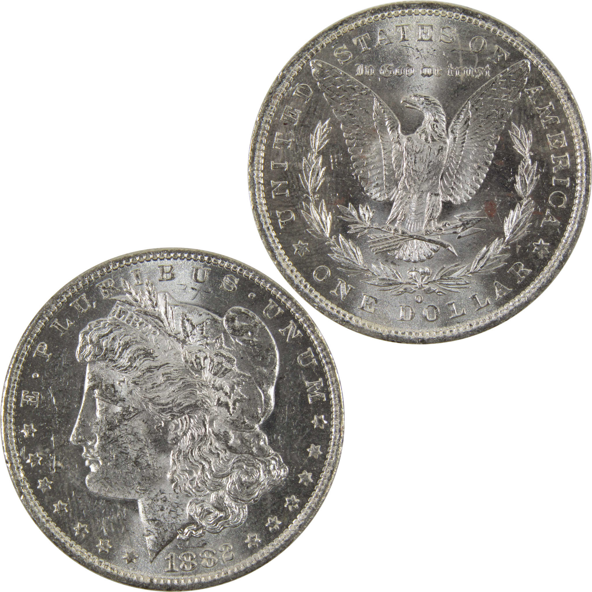 1882 O Morgan Dollar Unc Details 90% Silver $1 Bag Marks SKU:I8797 - Morgan coin - Morgan silver dollar - Morgan silver dollar for sale - Profile Coins &amp; Collectibles