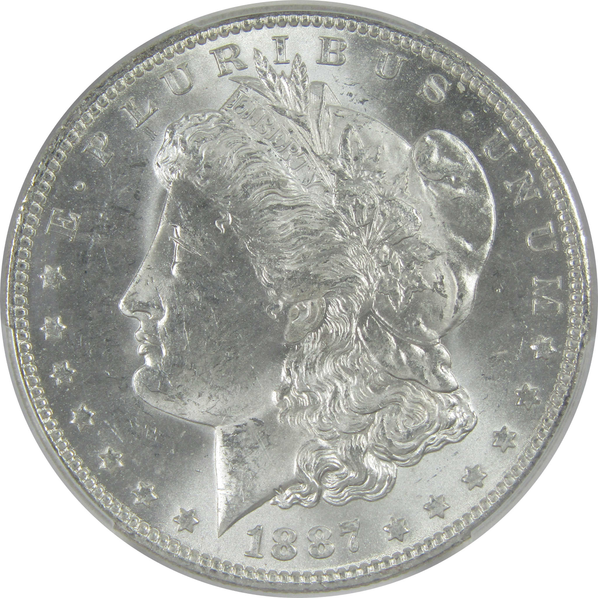 1887 O Morgan Dollar MS 63 PCGS Silver $1 Uncirculated Coin SKU:I16480 - Morgan coin - Morgan silver dollar - Morgan silver dollar for sale - Profile Coins &amp; Collectibles