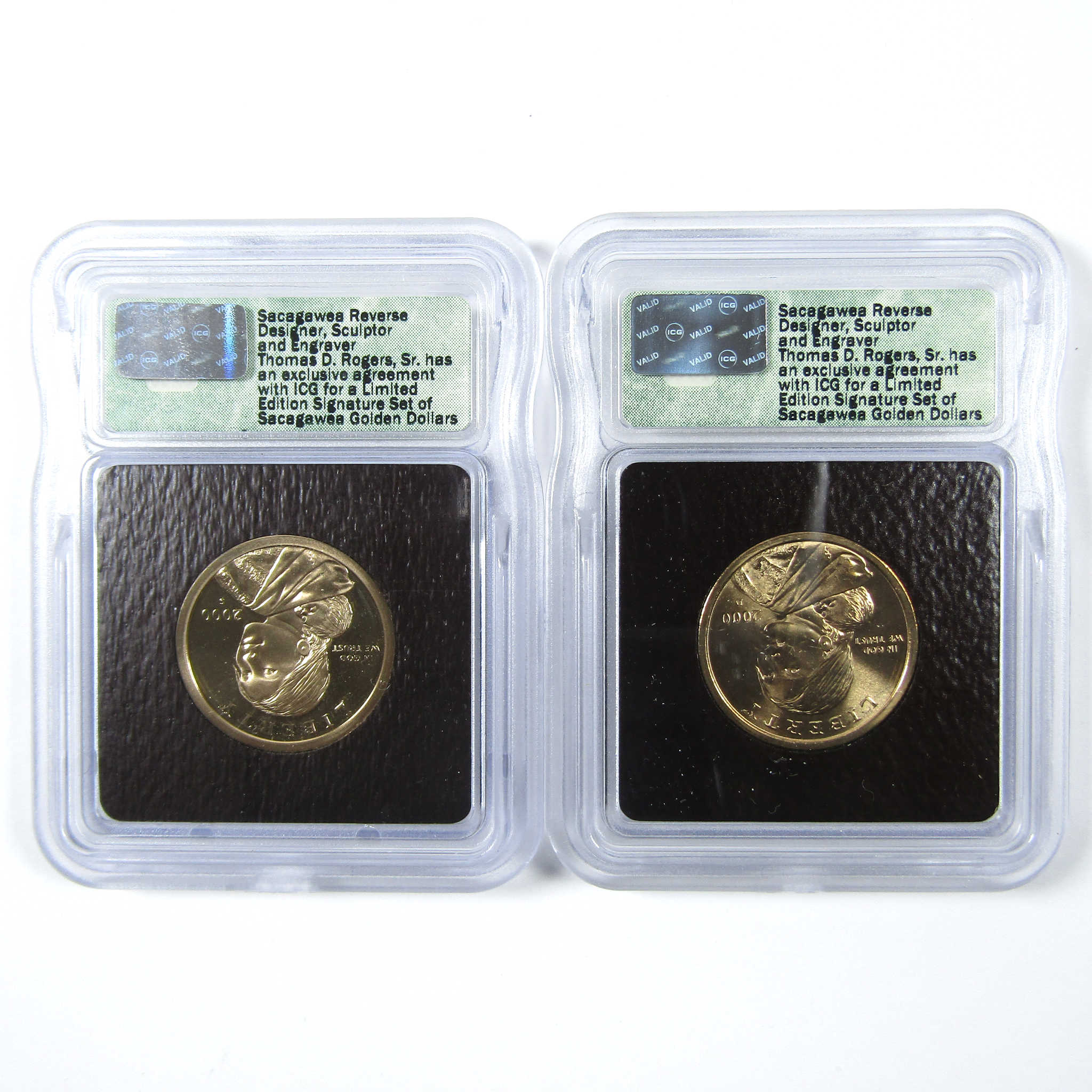 2000 Sacagawea Signature 6 Piece Dollar Set ICG SKU:CPC6608