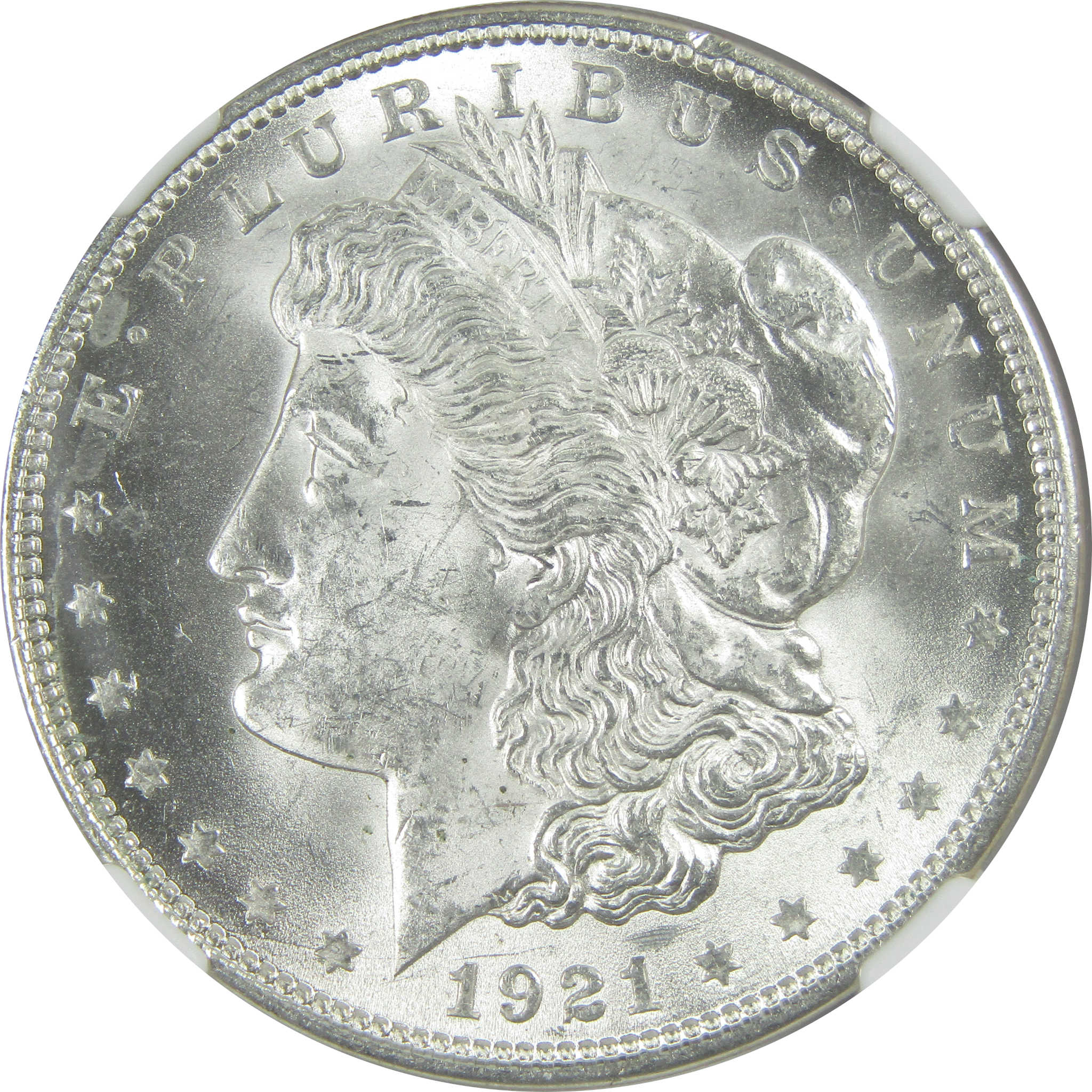 1921 Morgan Dollar MS 63 NGC Silver $1 Uncirculated Coin SKU:I15706 - Morgan coin - Morgan silver dollar - Morgan silver dollar for sale - Profile Coins &amp; Collectibles