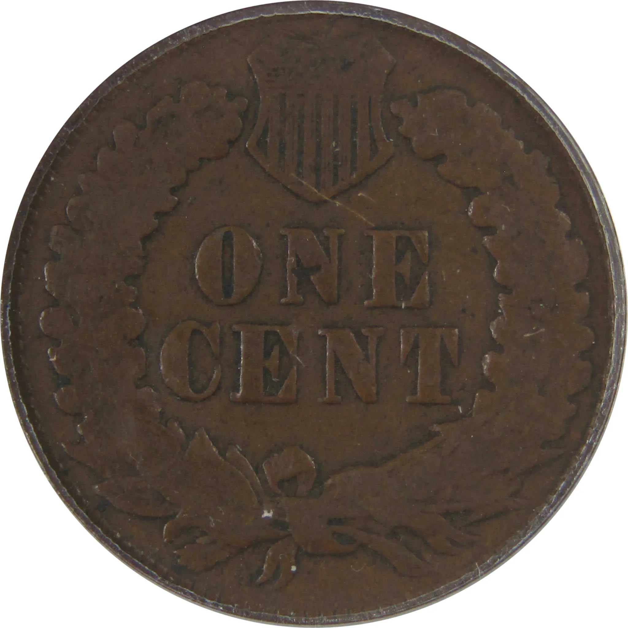 1872 Indian Head Cent G 6 Details ANACS Penny 1c Coin SKU:CPC1185