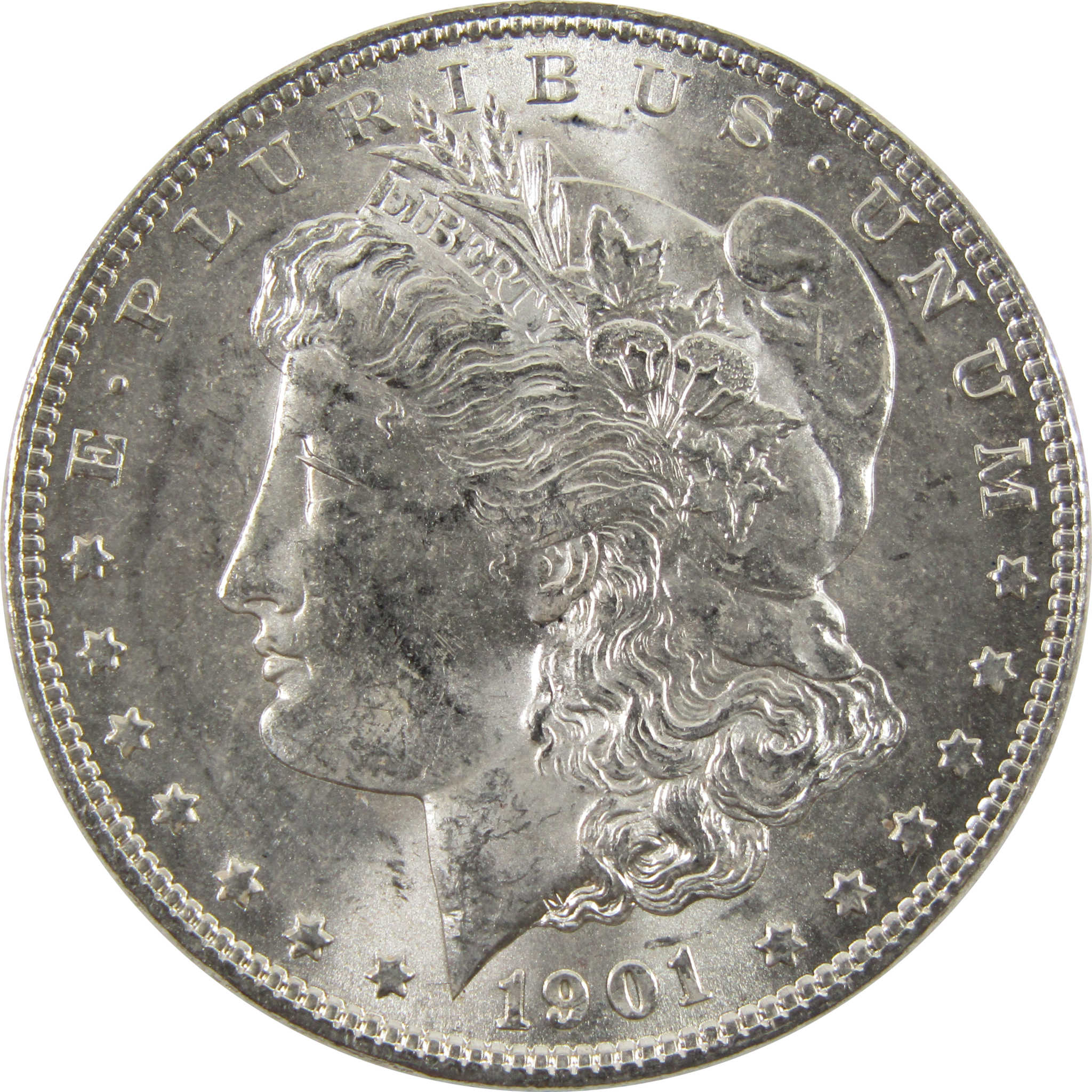 1901 O Morgan Dollar Uncirculated Details 90% Silver $1 SKU:I10465 - Morgan coin - Morgan silver dollar - Morgan silver dollar for sale - Profile Coins &amp; Collectibles
