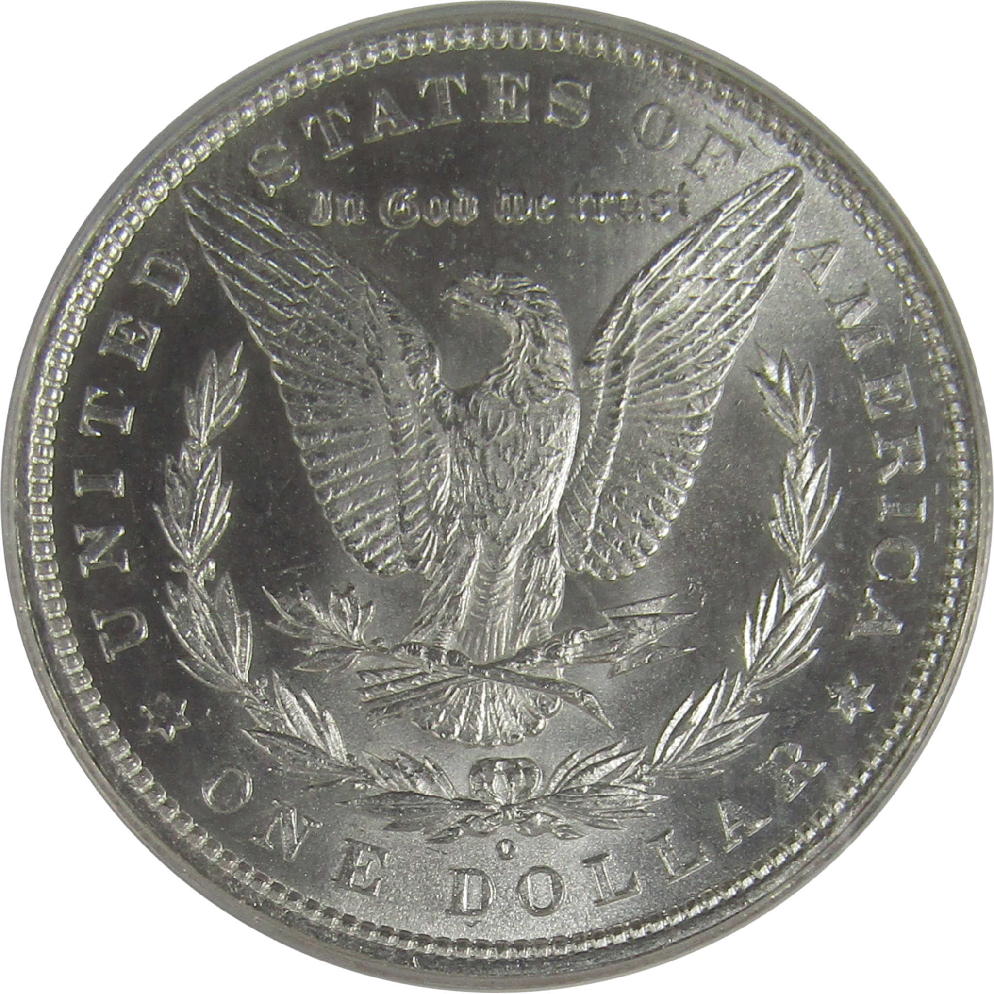 1880 O Morgan Dollar MS 61 ANACS Silver Uncirculated Toned SKU:I23154