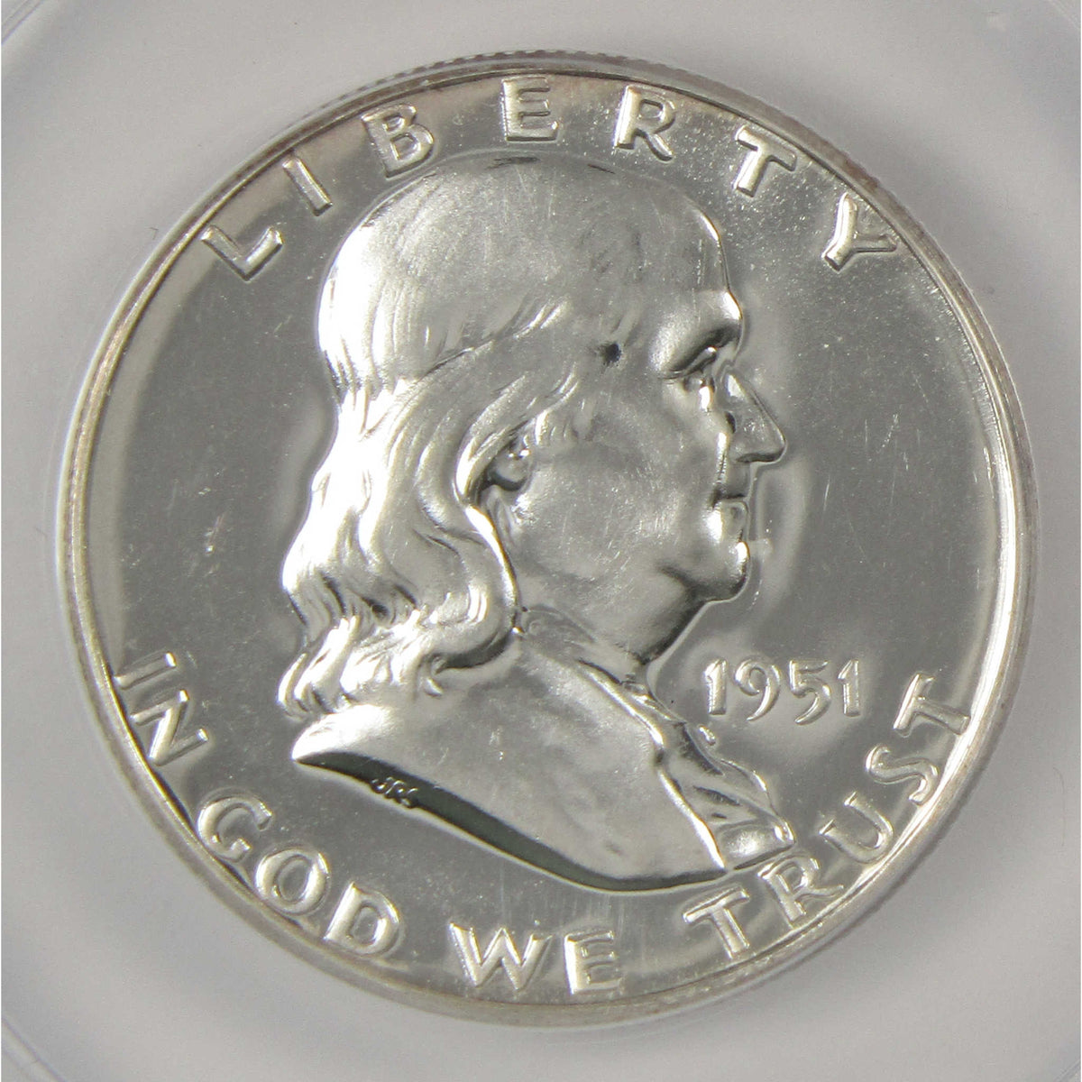 1951 Franklin Silver Half Dollar PF 64 ANACS Proof 50c Coin SKU:I28777
