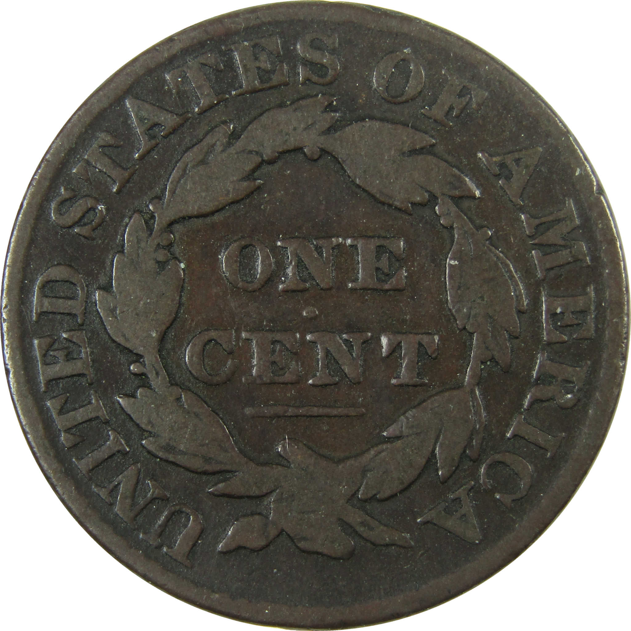 1831 Medium Letters Coronet Head Copper Large Cent VG SKU:I27848