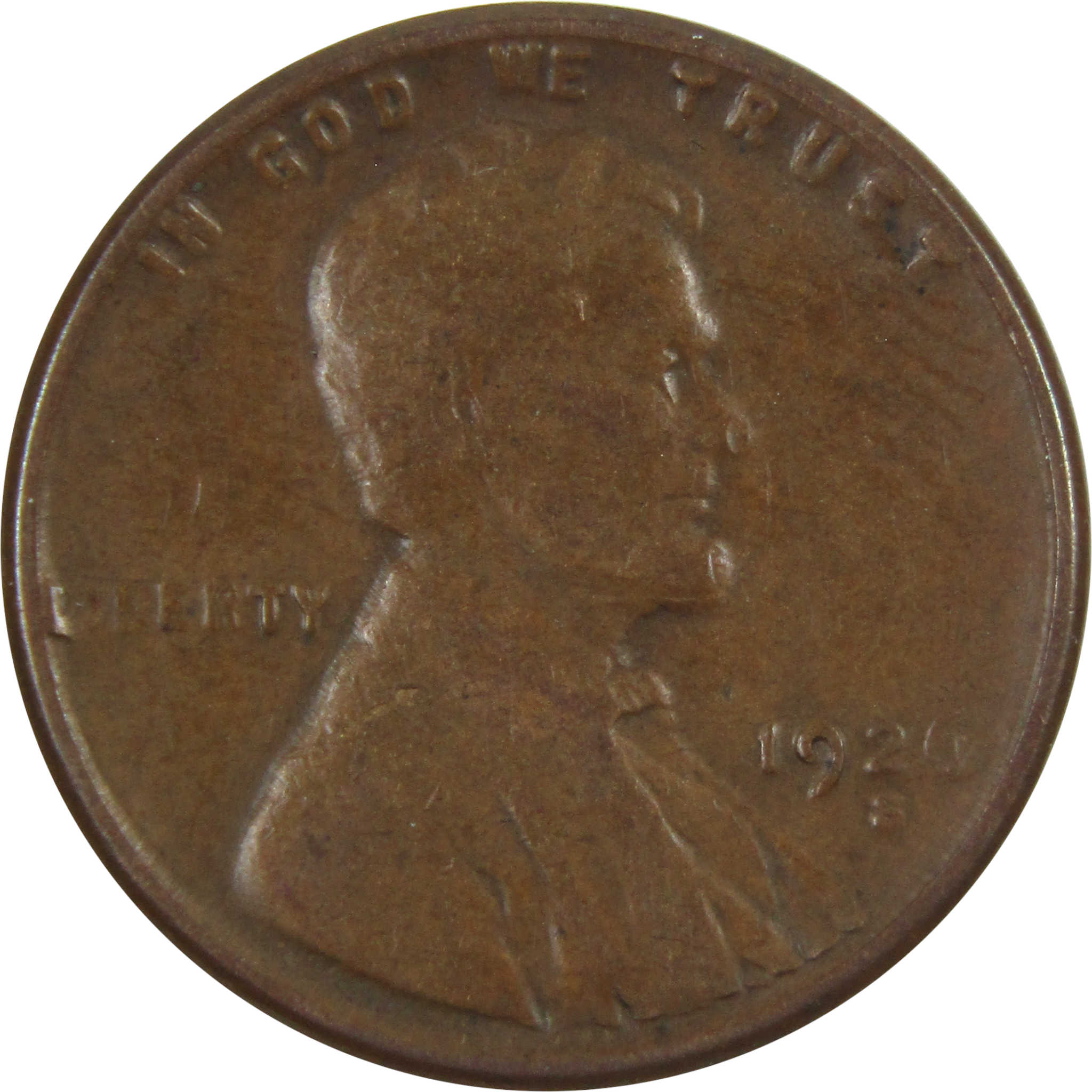 1926 S Lincoln Wheat Cent VF Very Fine Penny 1c Coin SKU:I14568