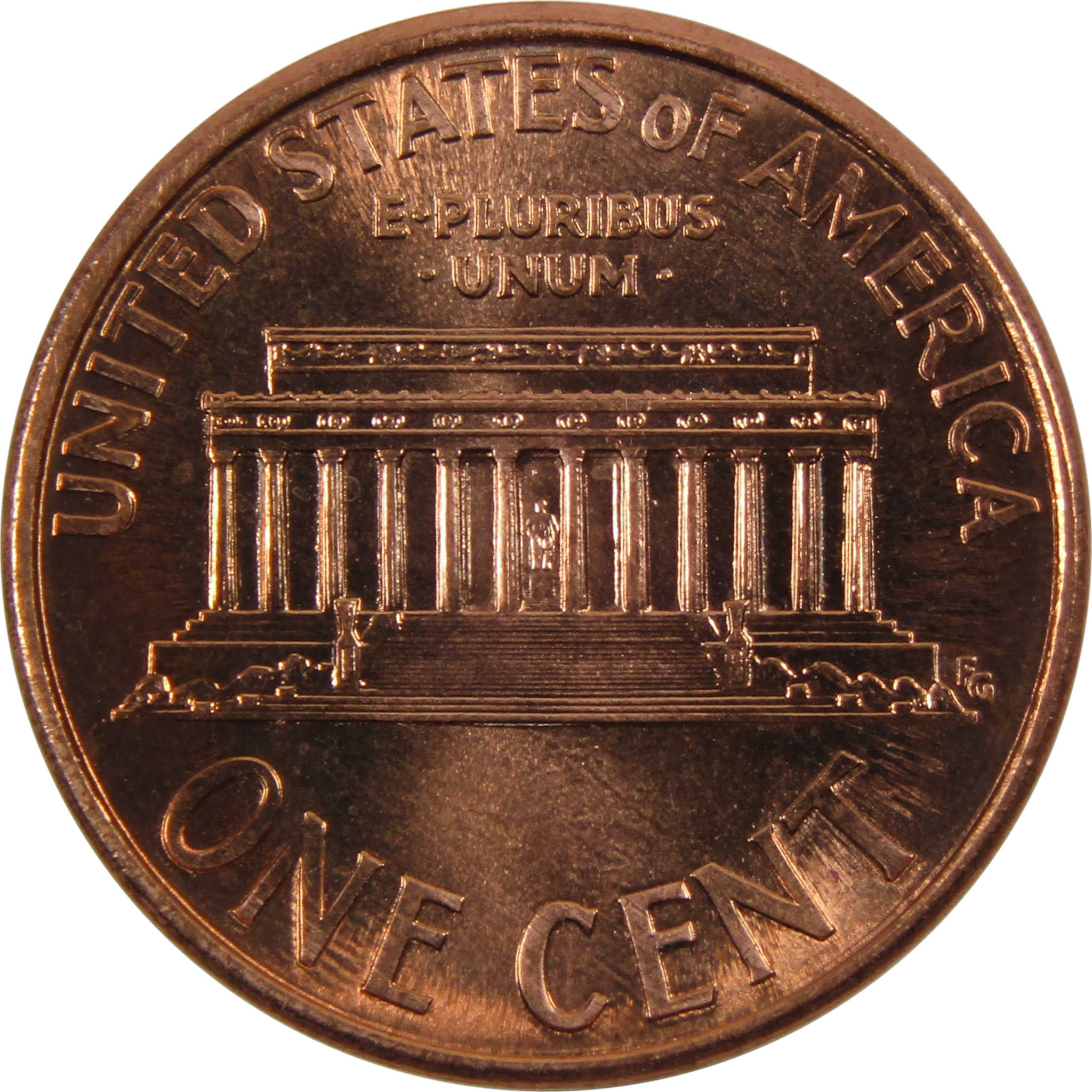 1996 D Lincoln Memorial Cent BU Uncirculated Penny 1c Coin