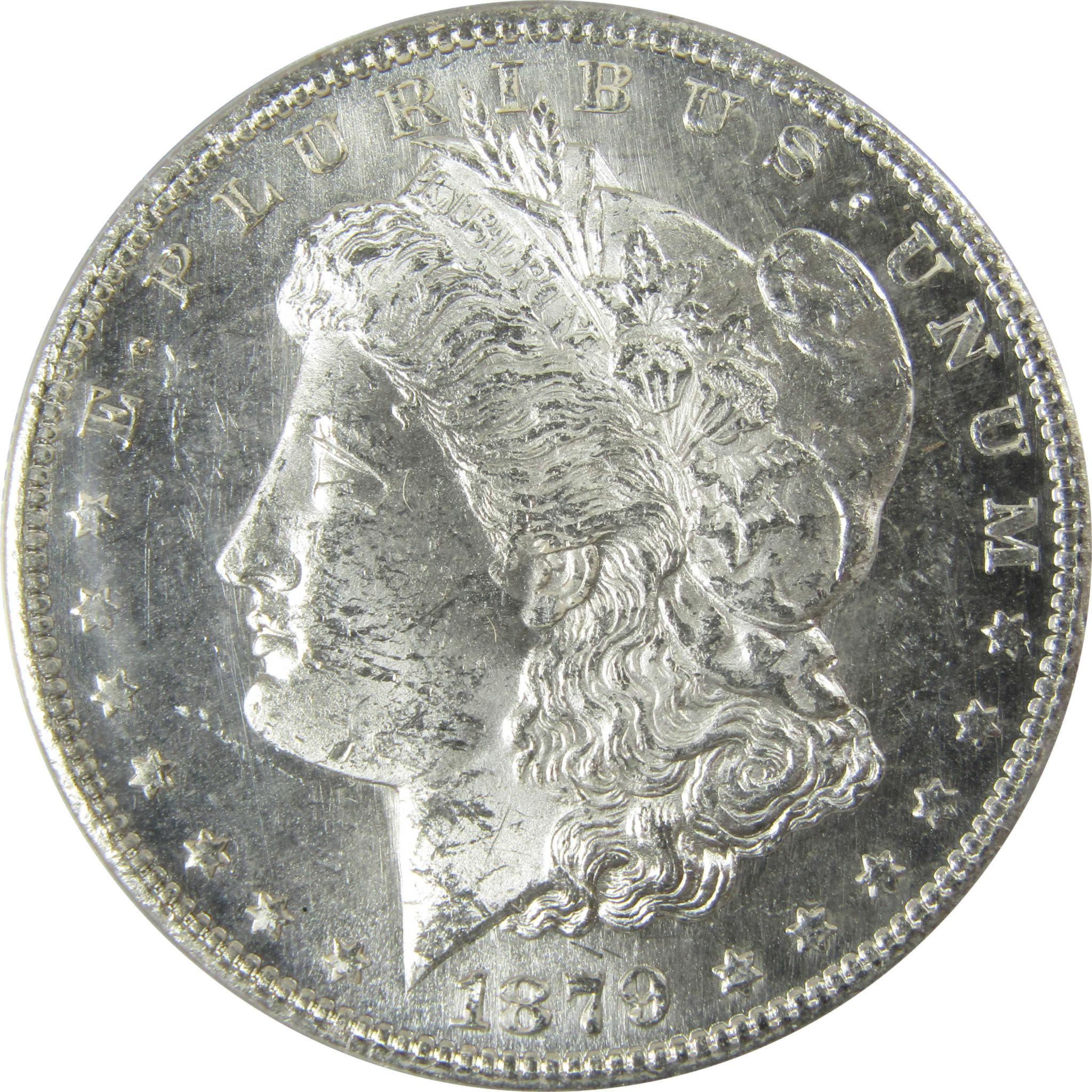 1879 S Rev 79 Morgan Silver Dollar MS 61 ANACS Uncirculated SKU:CP604 - Morgan coin - Morgan silver dollar - Morgan silver dollar for sale - Profile Coins &amp; Collectibles
