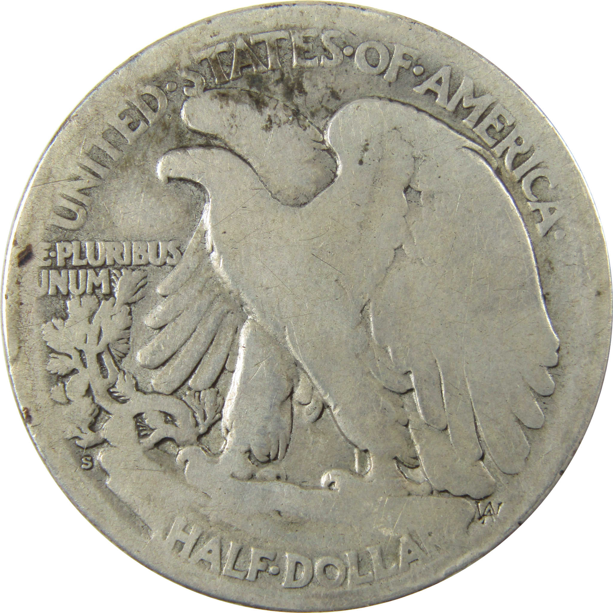 1921 S Liberty Walking Silver Half Dollar G Good Details SKU:CP1425