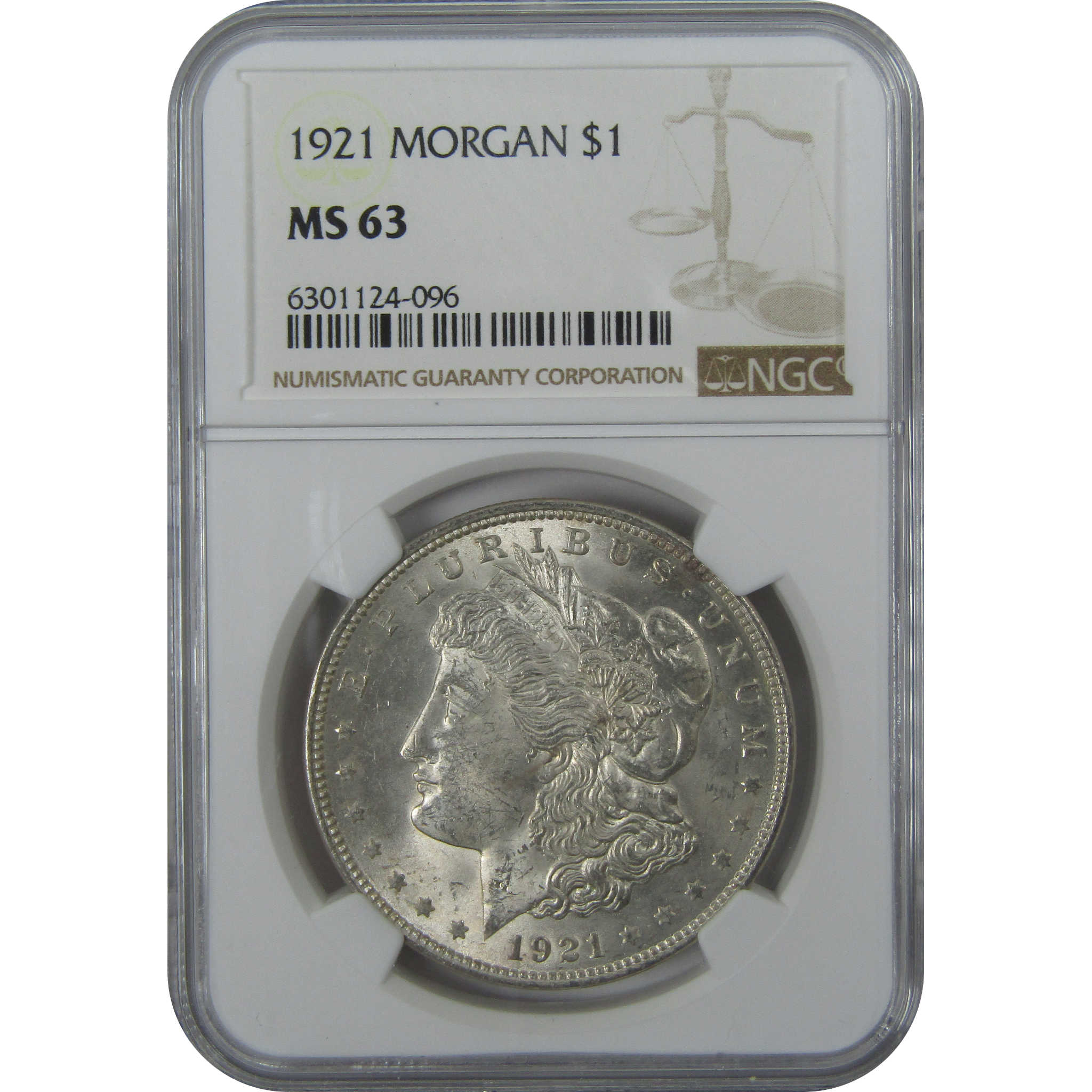 1921 Morgan Dollar MS 63 NGC Silver $1 Uncirculated Coin SKU:I15715 - Morgan coin - Morgan silver dollar - Morgan silver dollar for sale - Profile Coins &amp; Collectibles