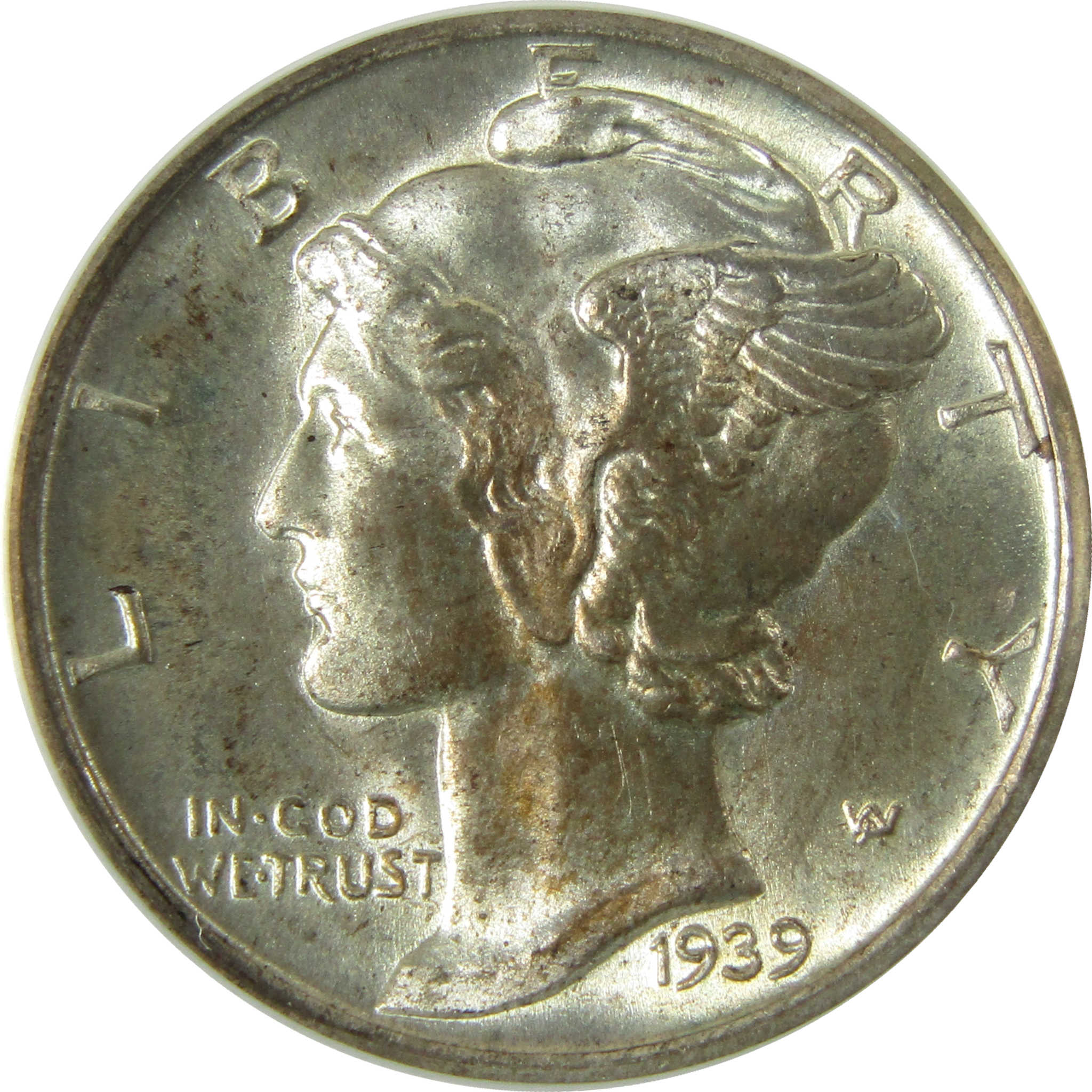 1939 D Mercury Silver Dime MS 67 ANACS 10c Coin SKU:I28421
