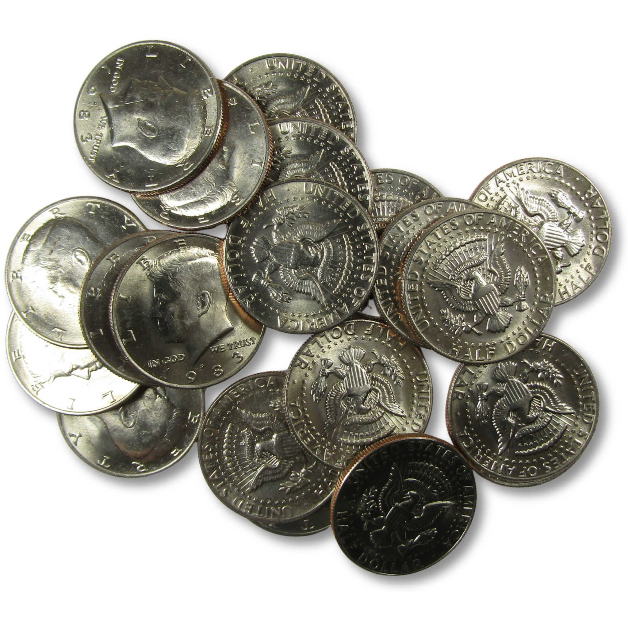 1983 D Kennedy Half Dollar 20 Piece Set Clad Uncirculated SKU:I26056