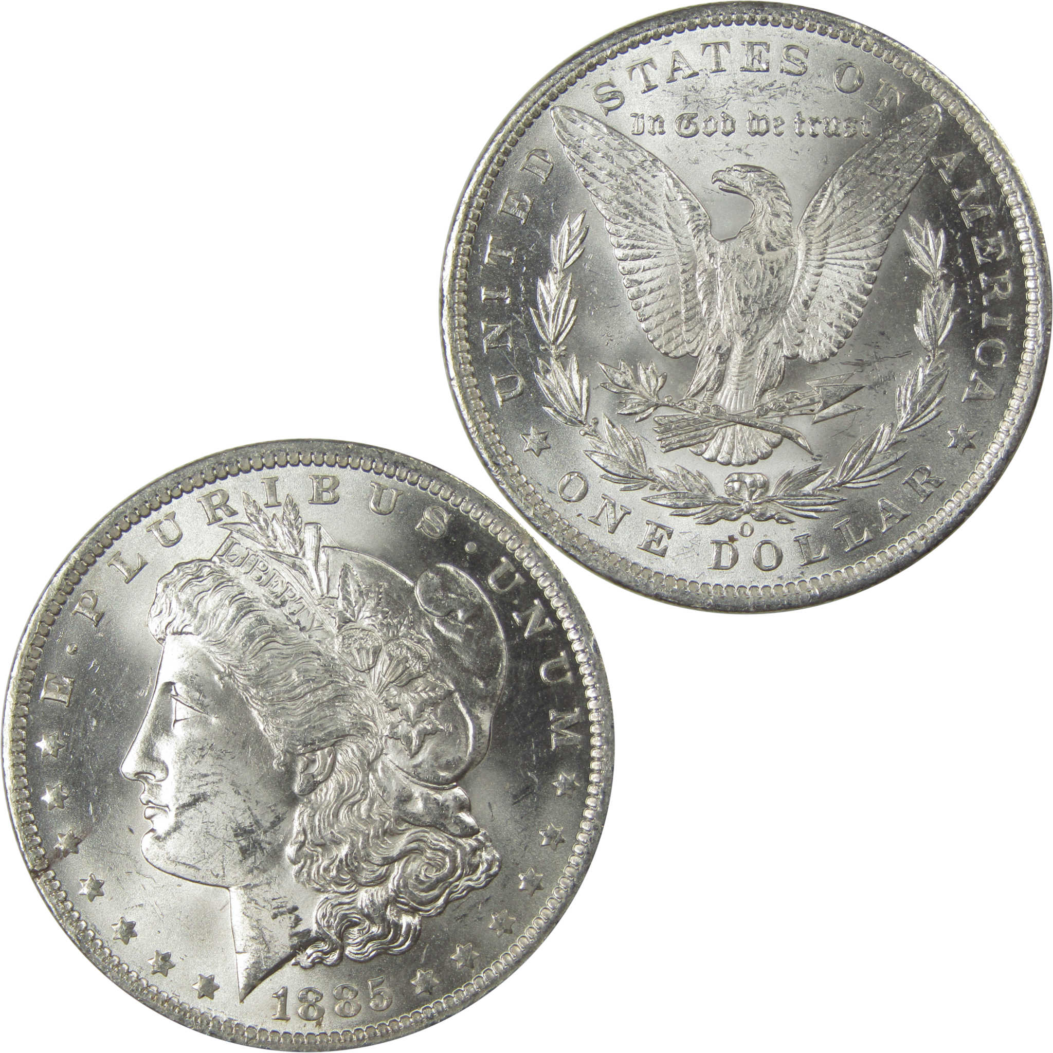 1885 O Morgan Dollar Uncirculated Silver $1 Coin SKU:I21072 - Morgan coin - Morgan silver dollar - Morgan silver dollar for sale - Profile Coins &amp; Collectibles