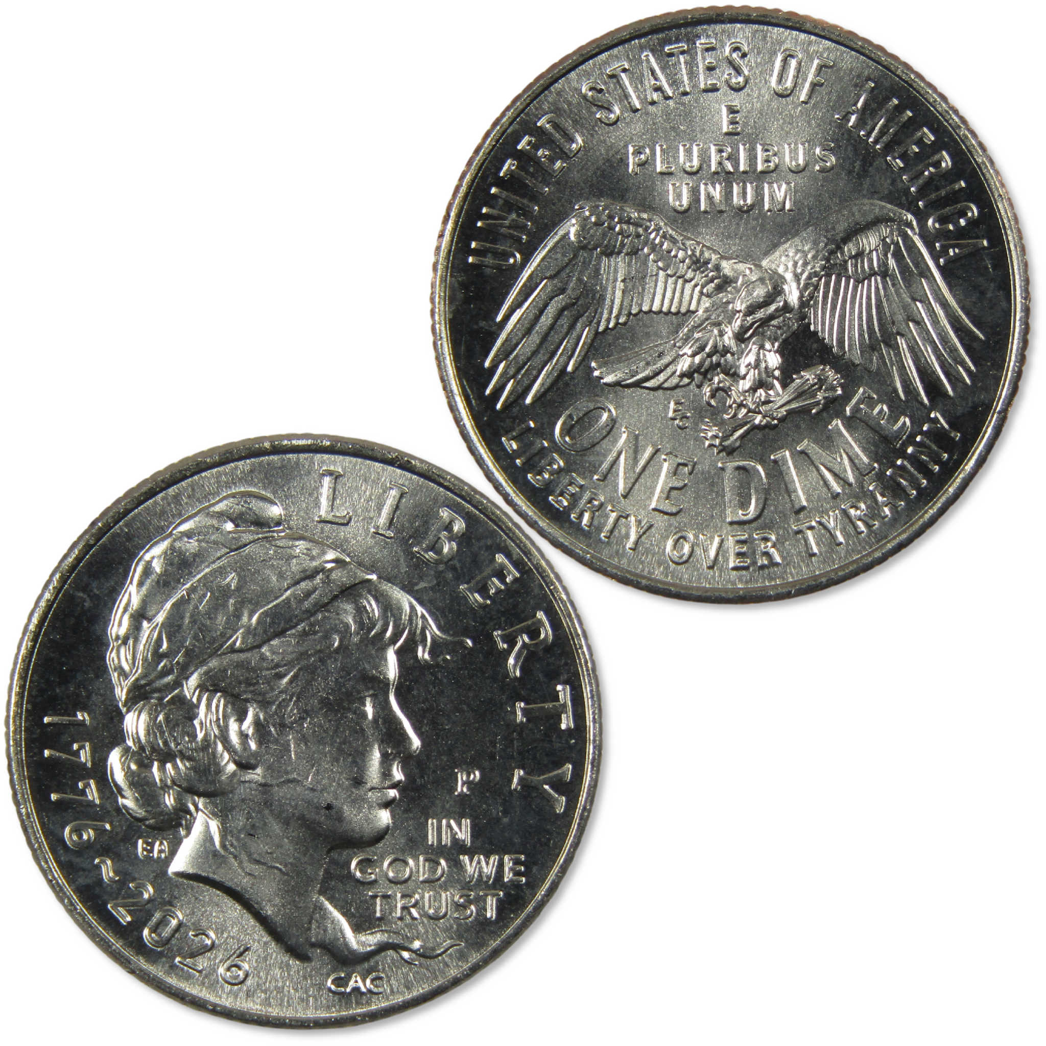 2026 P Emerging Liberty Semiquincentennial Clad Dime Uncirculated