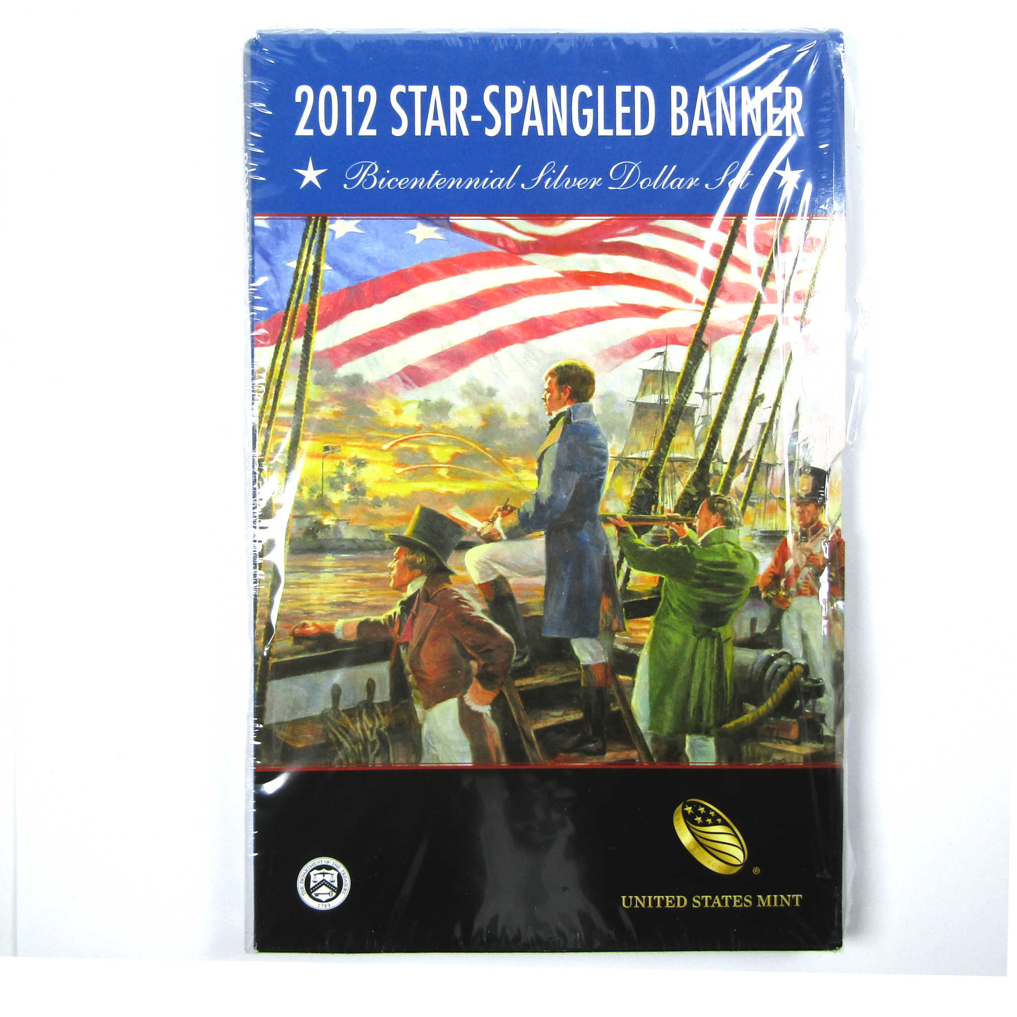 Star-Spangled Banner Dollar 2012 Uncirculated Silver $1 SKU:I10817