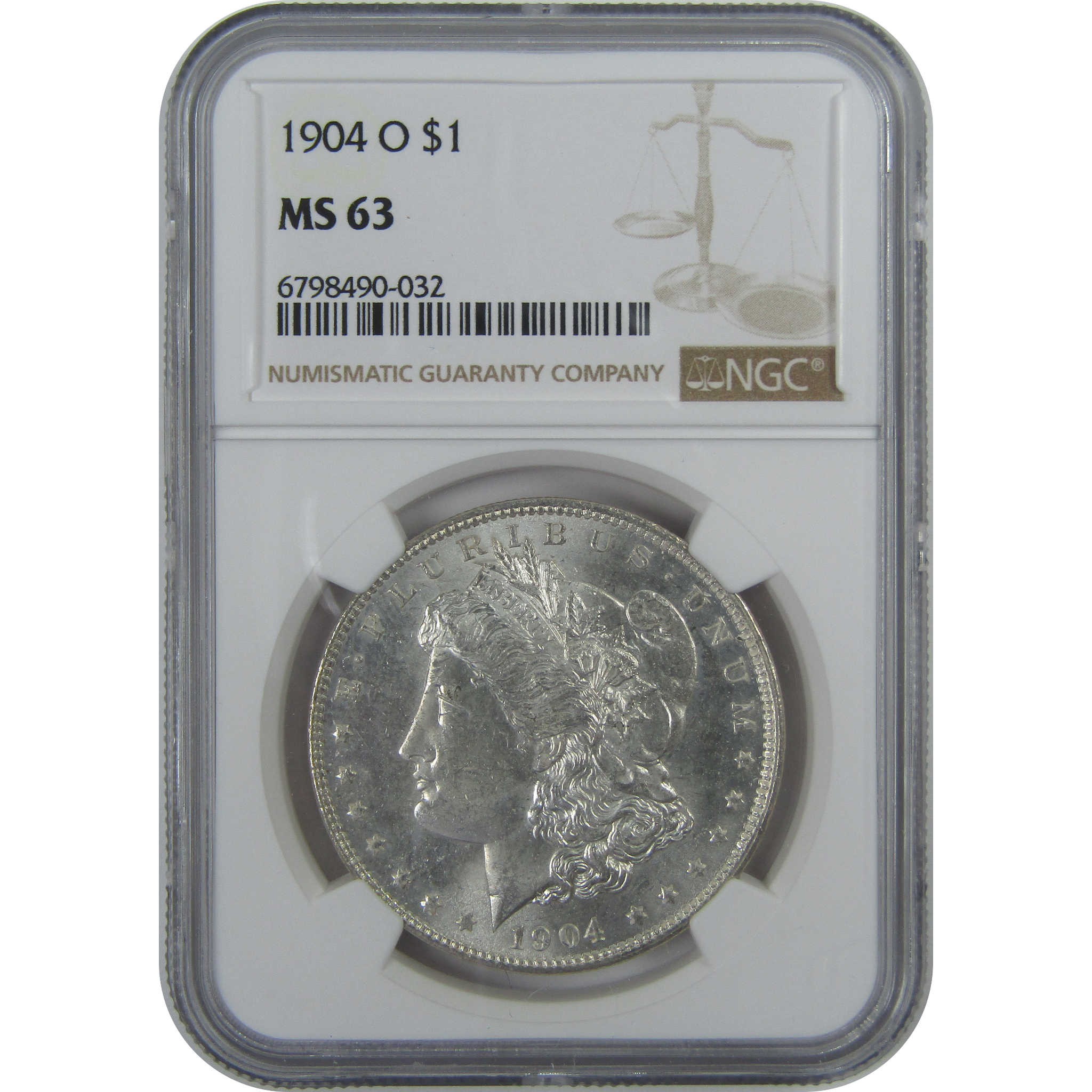 1904 O Morgan Dollar MS 63 NGC Silver $1 Uncirculated Coin SKU:I15805 - Morgan coin - Morgan silver dollar - Morgan silver dollar for sale - Profile Coins &amp; Collectibles