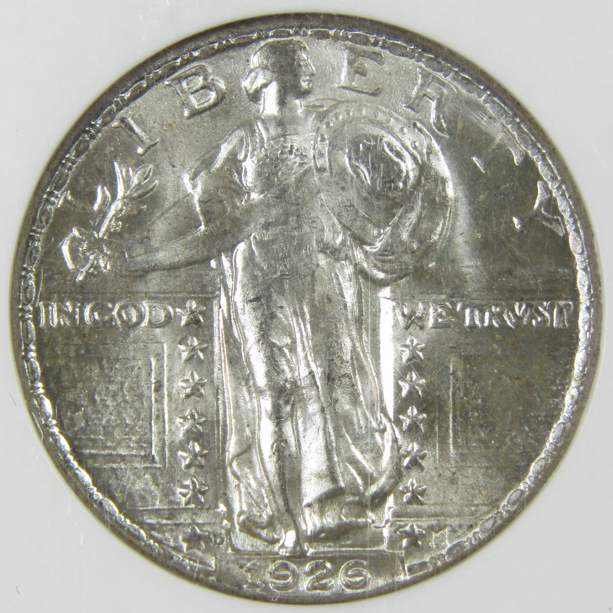 1926 D Standing Liberty Silver Quarter MS 65 NGC Uncirculated 25c Coin
