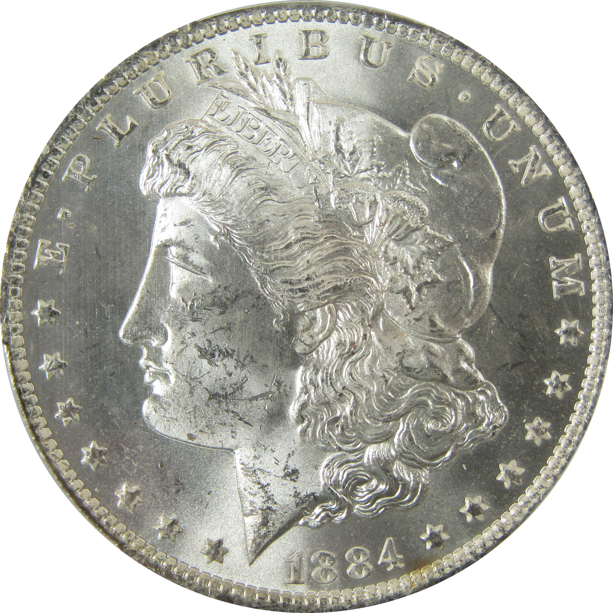 1884 O Morgan Silver Dollar MS 64 PCGS Uncirculated $1 Coin SKU:I28352