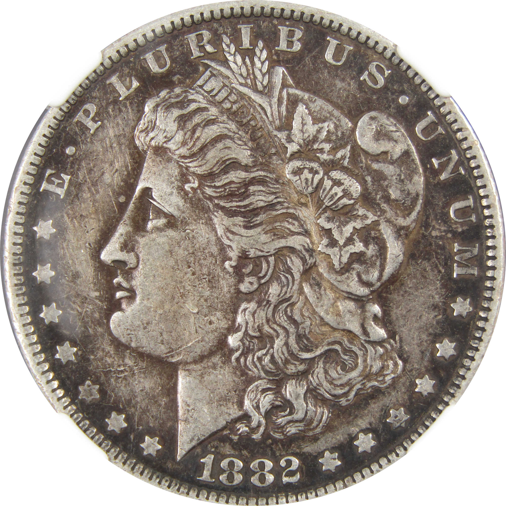 1882 O/S VAM-4 Recessed S EDS Top 100 Morgan Dollar XF45 NGC SKU:I7788 - Morgan coin - Morgan silver dollar - Morgan silver dollar for sale - Profile Coins &amp; Collectibles