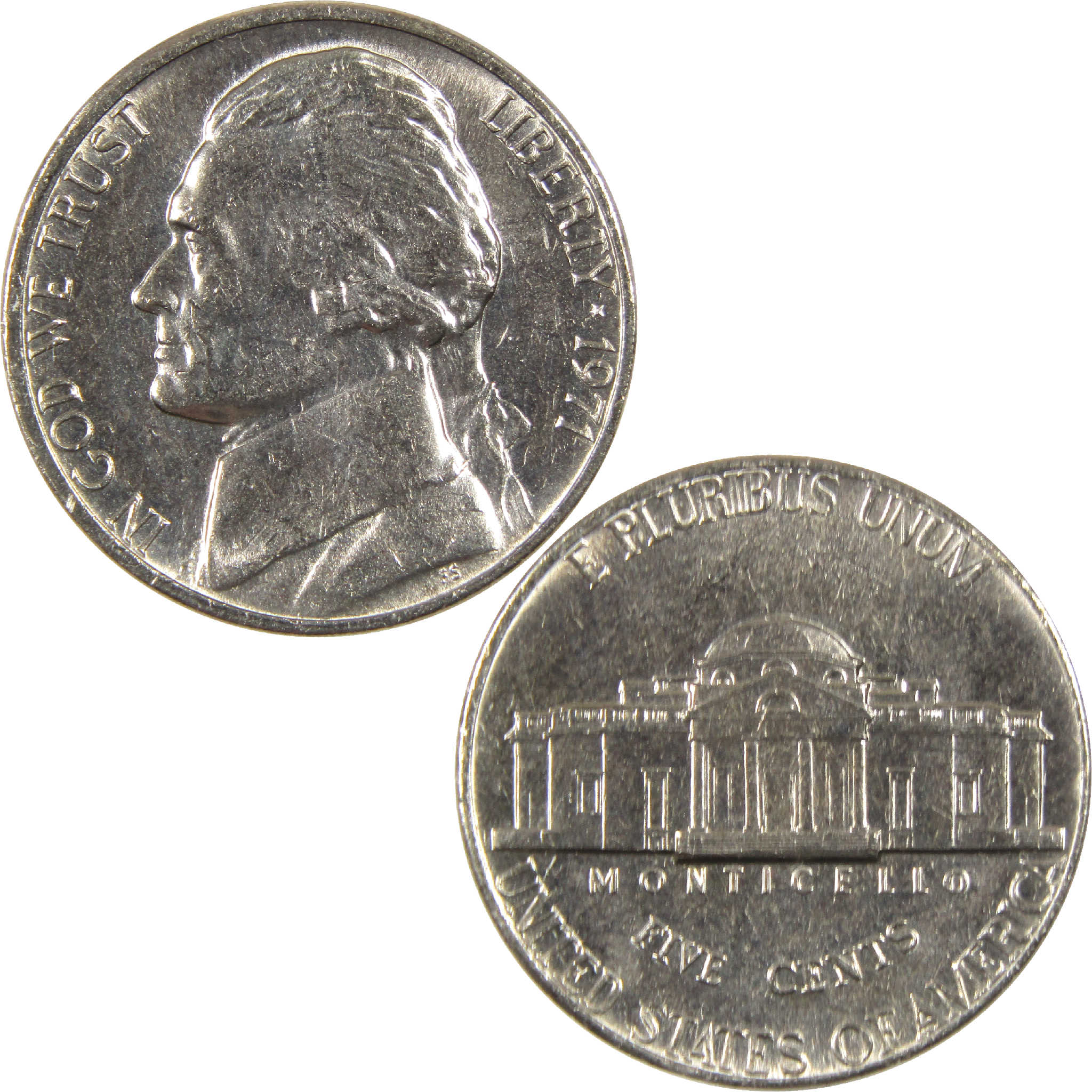 1971 Jefferson Nickel BU Uncirculated 5c Coin