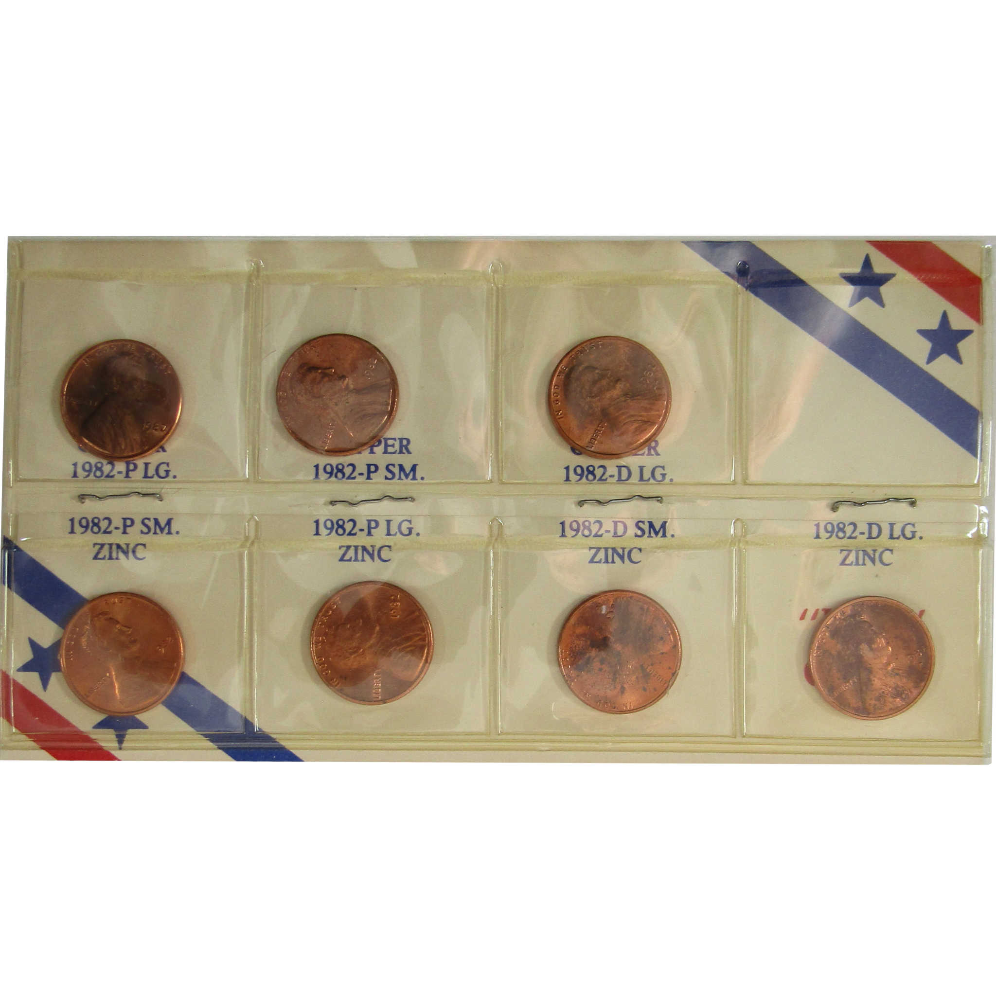 1982 P&D Unofficial 15-Coin Uncirculated Mint Set SKU:I28196